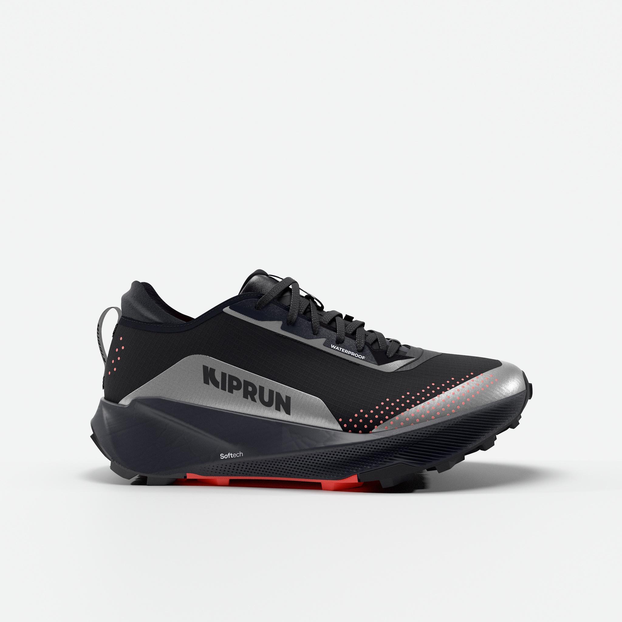 Trailrunningschuhe Damen wasserdicht - Kipsummit WP schwarz/rosa