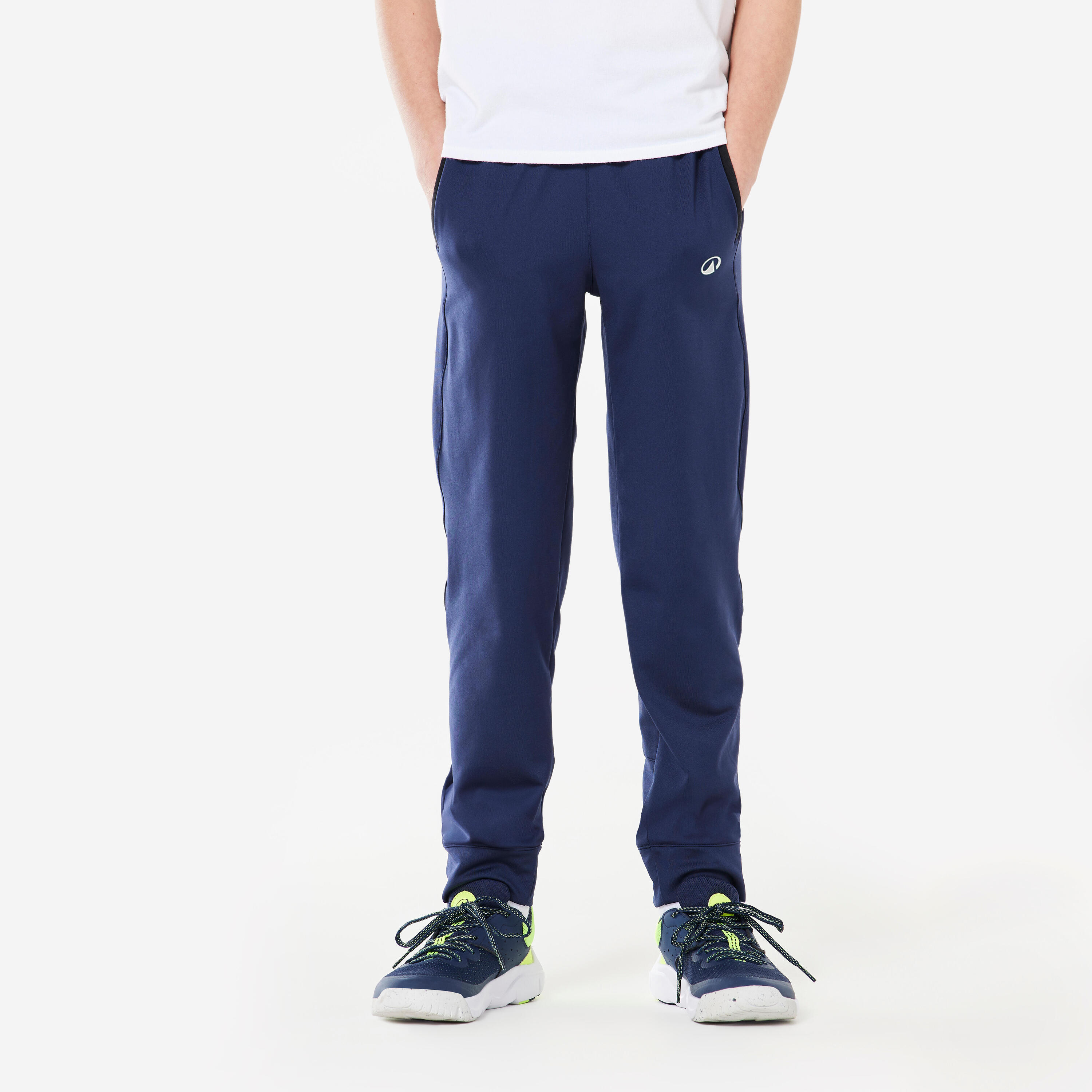 Jogginghose Kinder warm atmungsaktiv - dunkelblau