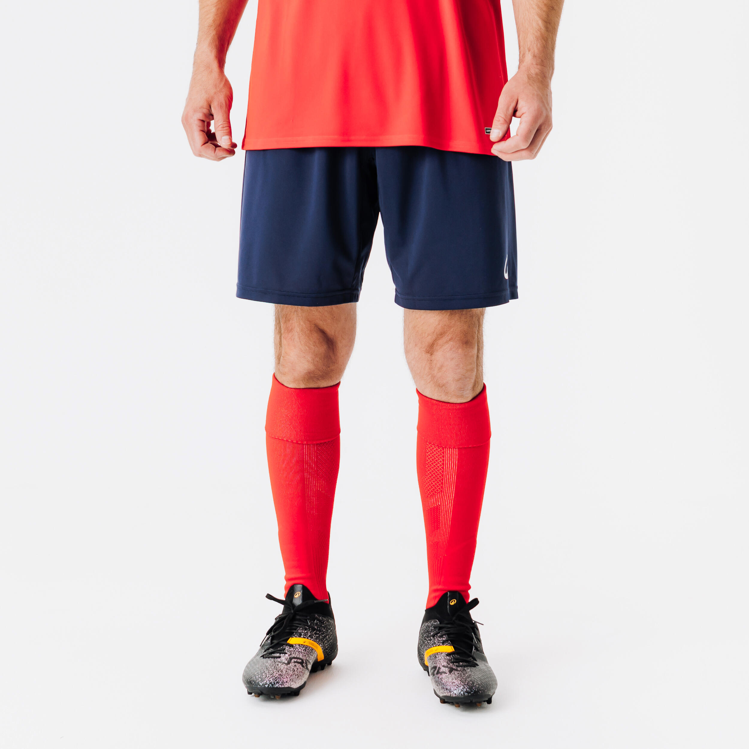 Damen/Herren Fußball Shorts - Essential marineblau