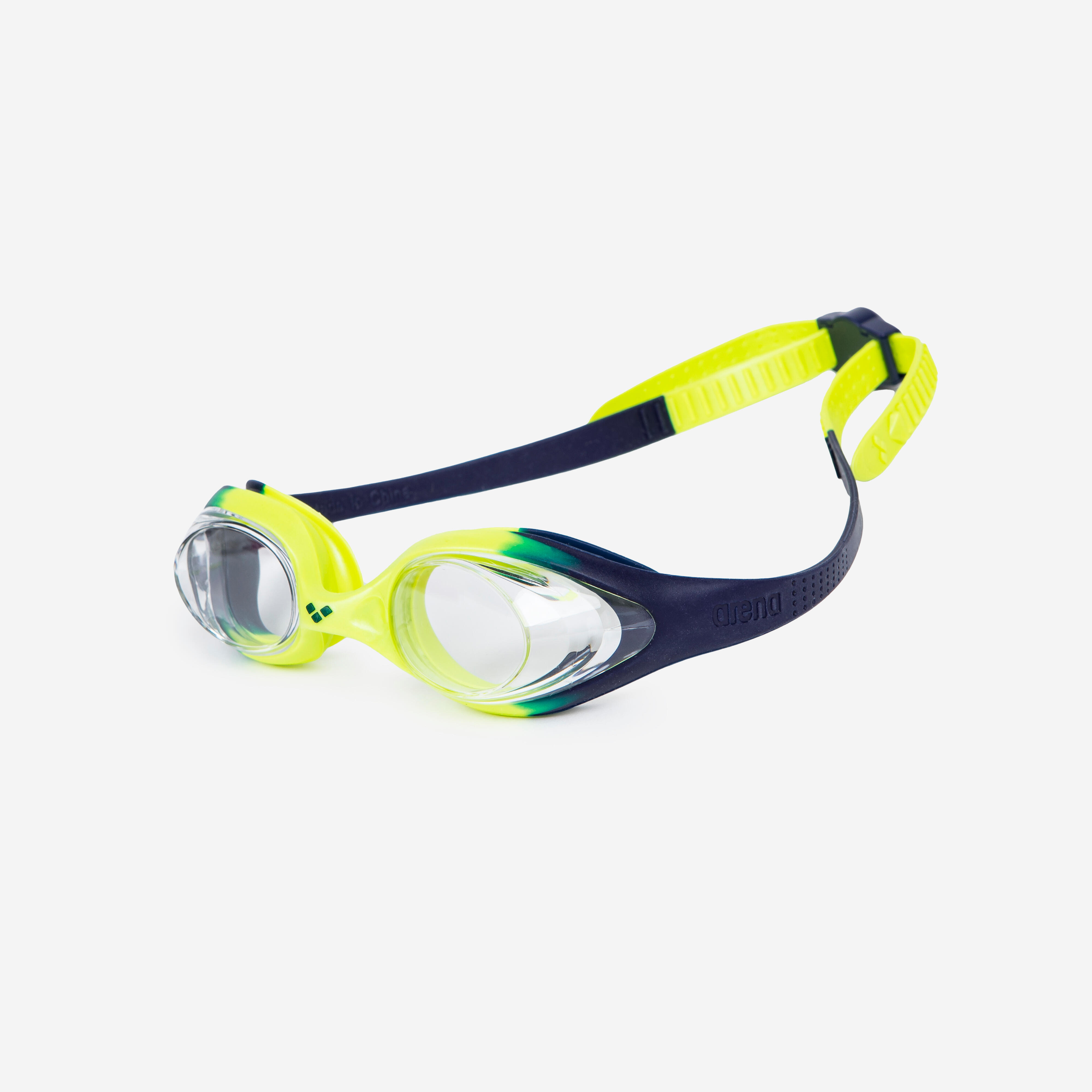 Schwimmbrille Kinder klar Arena - Spider Junior blau