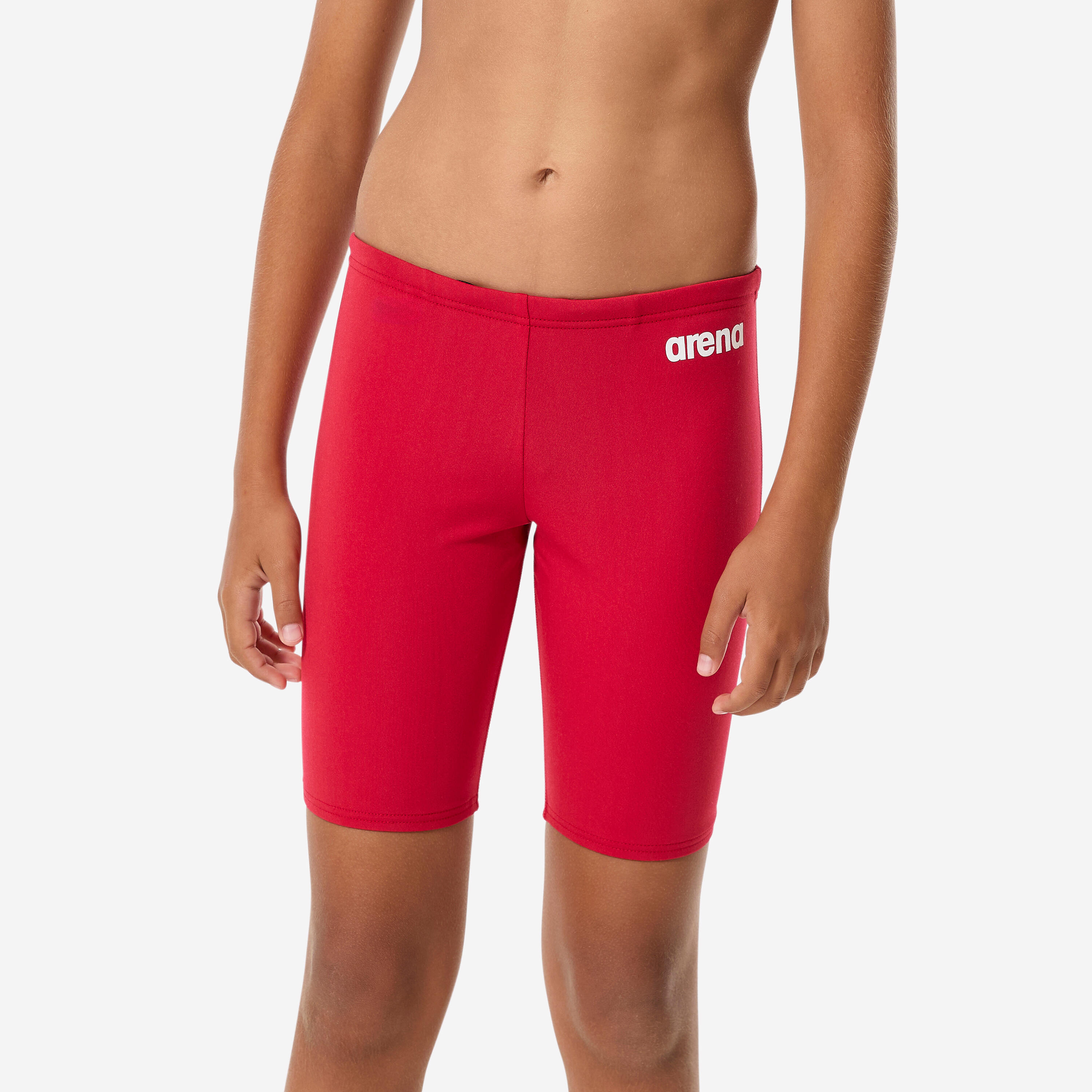 Badehose Jammer Jungen Arena - Solid rot
