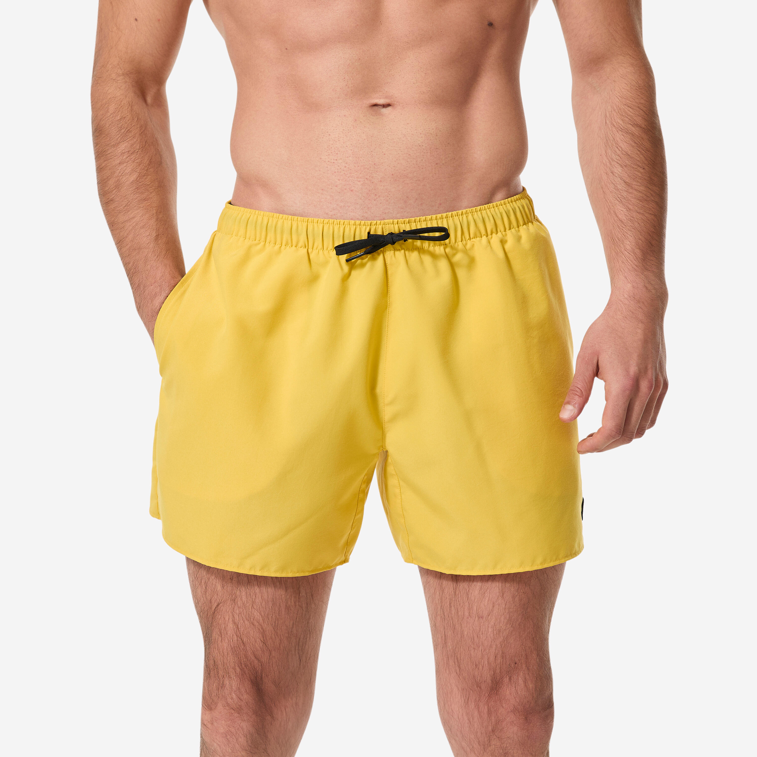 Boardshorts Herren Hendaia Pockets gelb