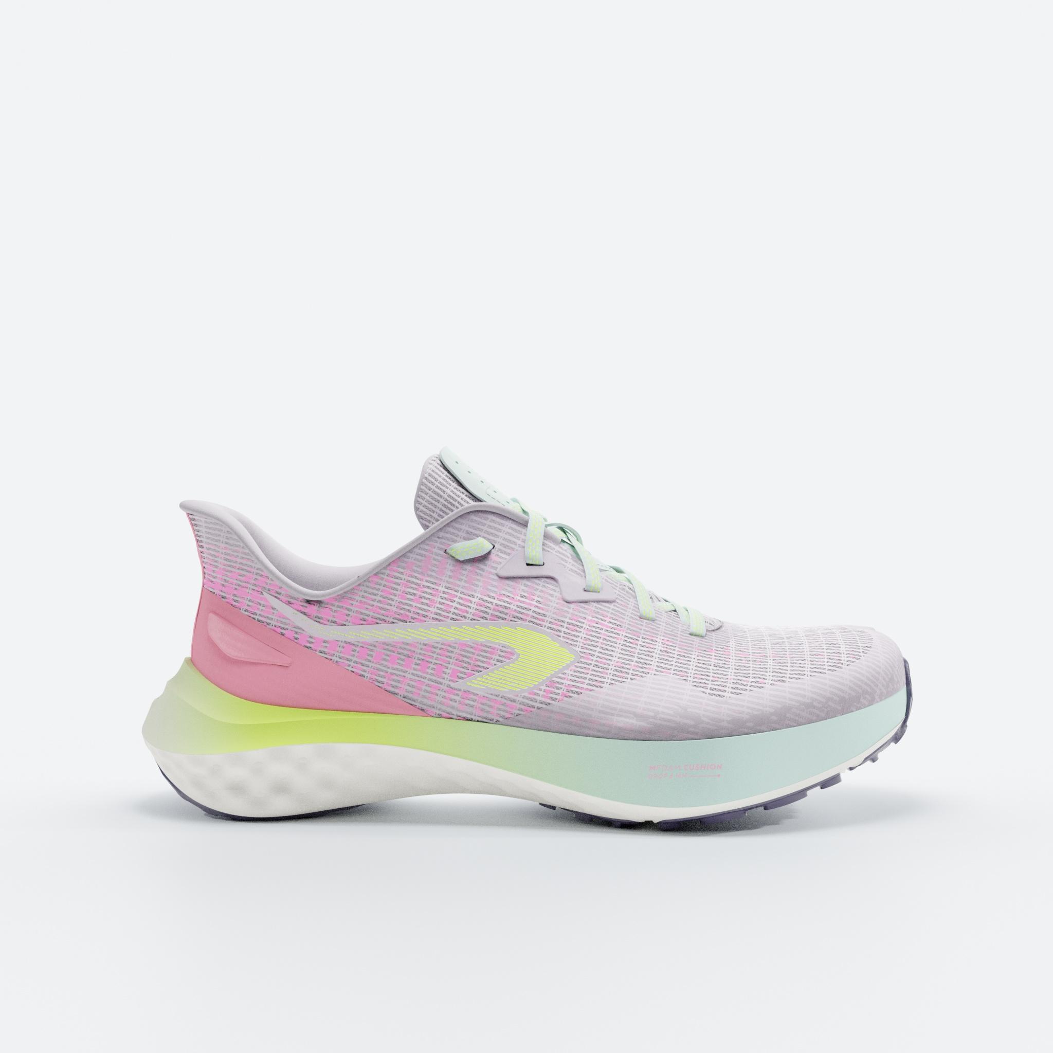 Laufschuhe Kinder - K500 Fast rosa/lila