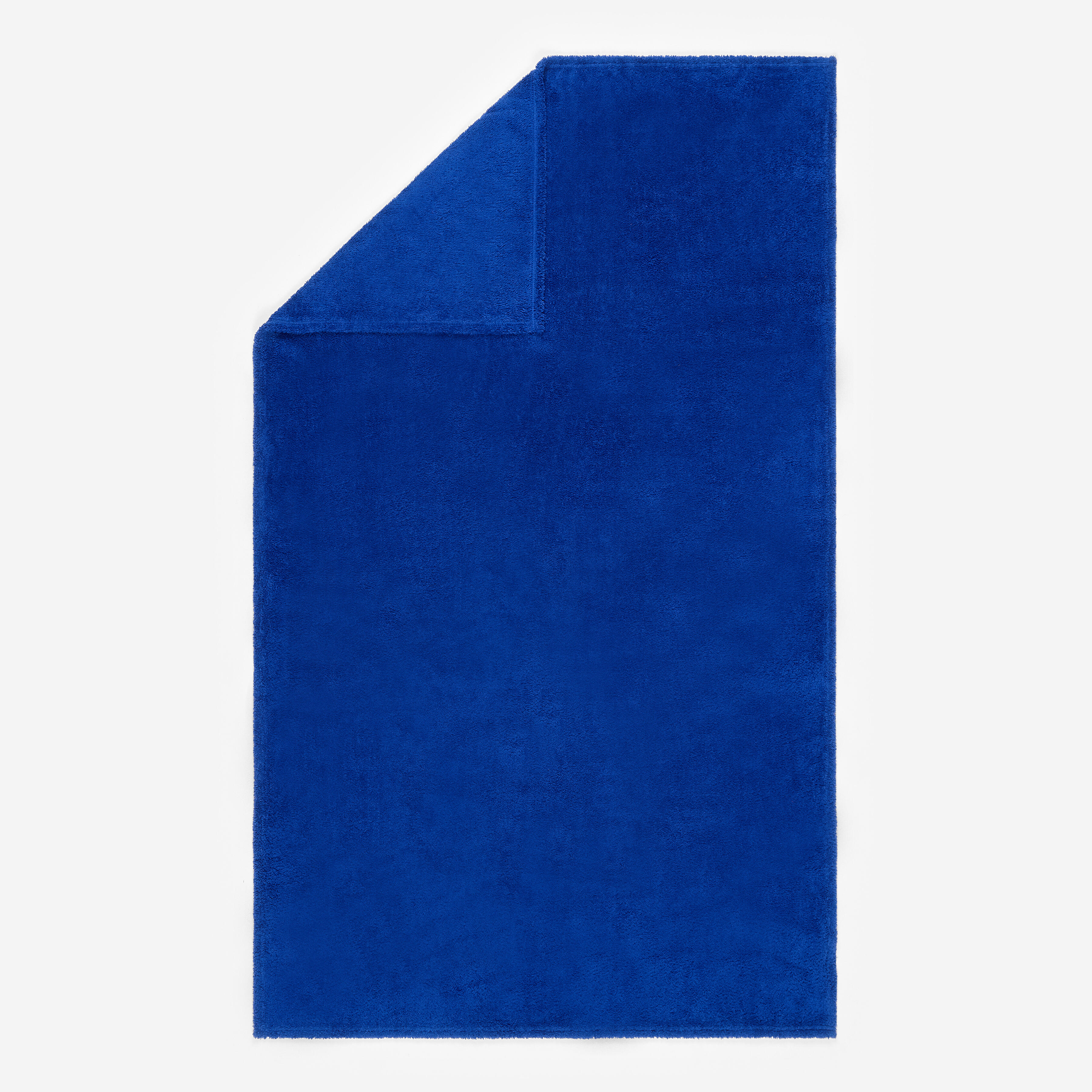 Mikrofaser-Handtuch ultraweich L 80 × 130 cm - blau