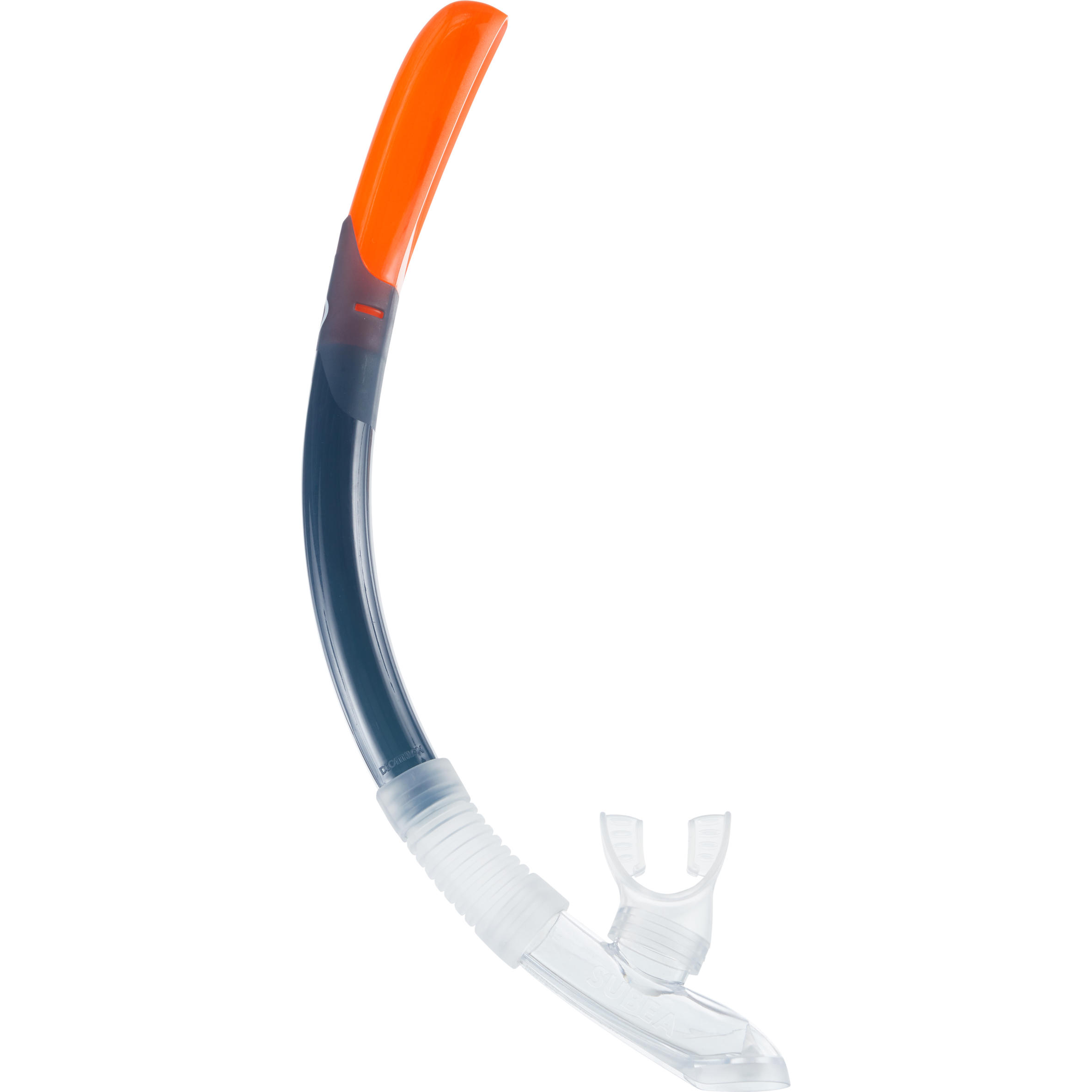 Schnorchel mit Ventil Damen/Herren - 100 grau