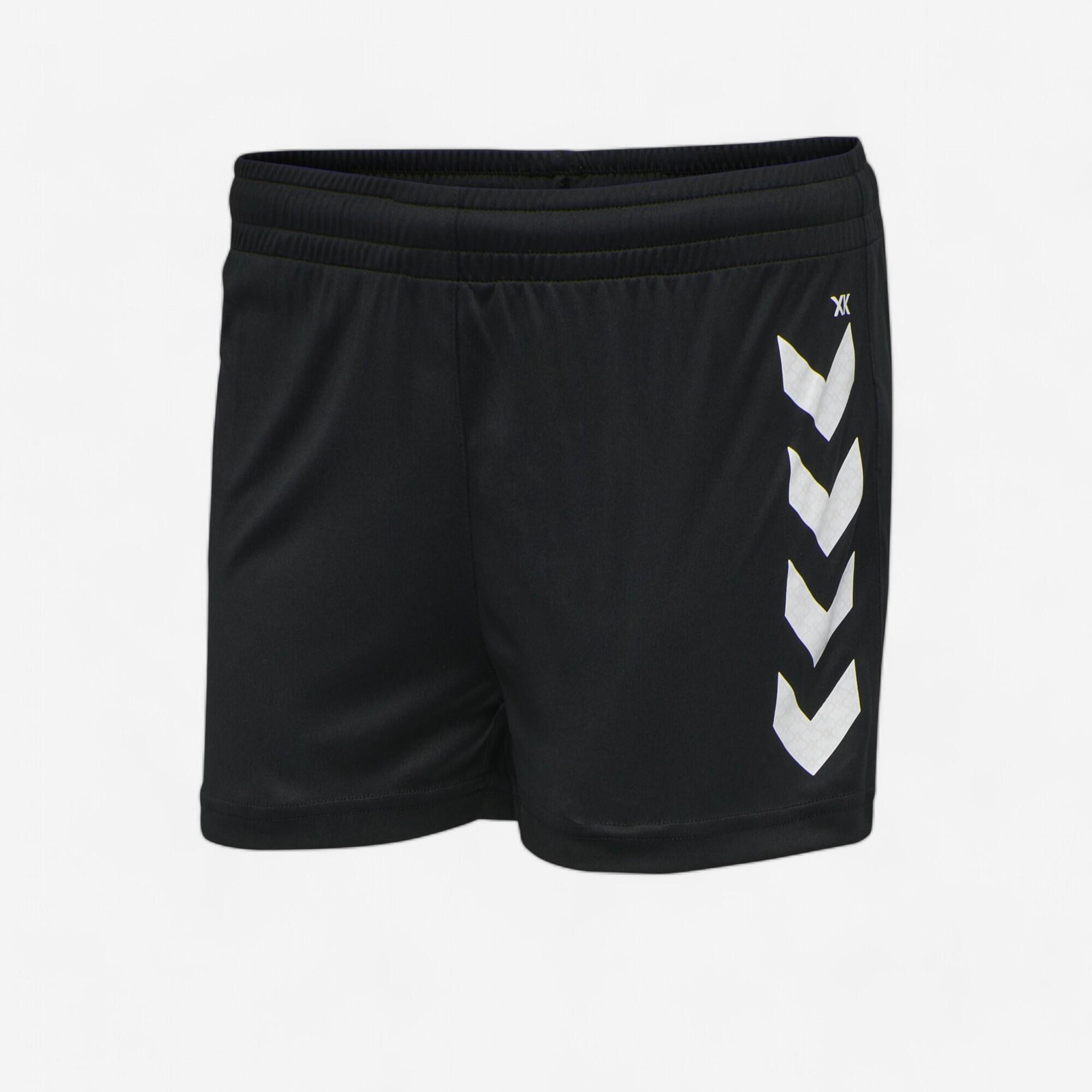 Damen Handball Shorts - HUMMEL Core XK schwarz/weiss