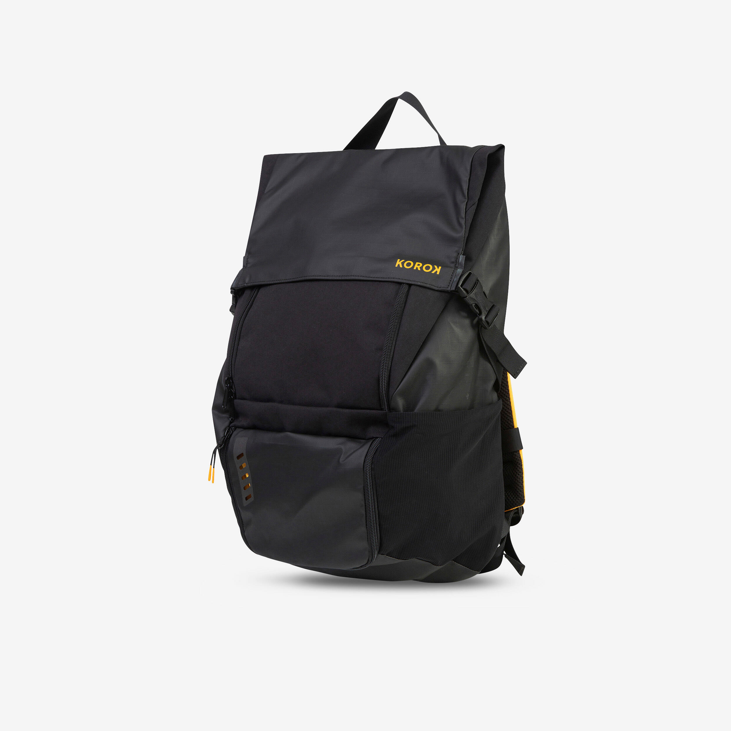 Rucksack Feldhockey FH500 schwarz/gelb