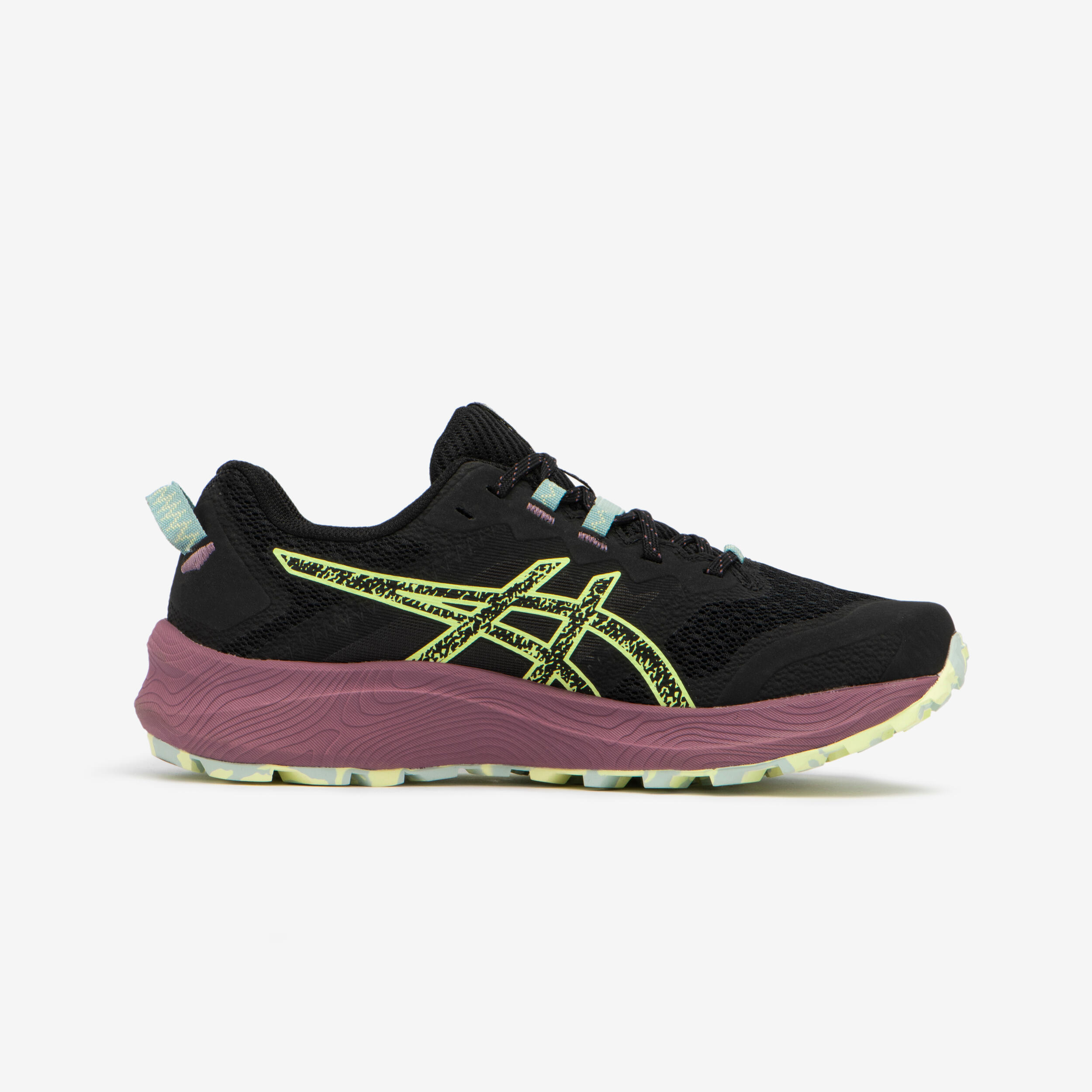 Trailrunningschuhe Damen Asics - Trabuco Terra 2 schwarz/malve