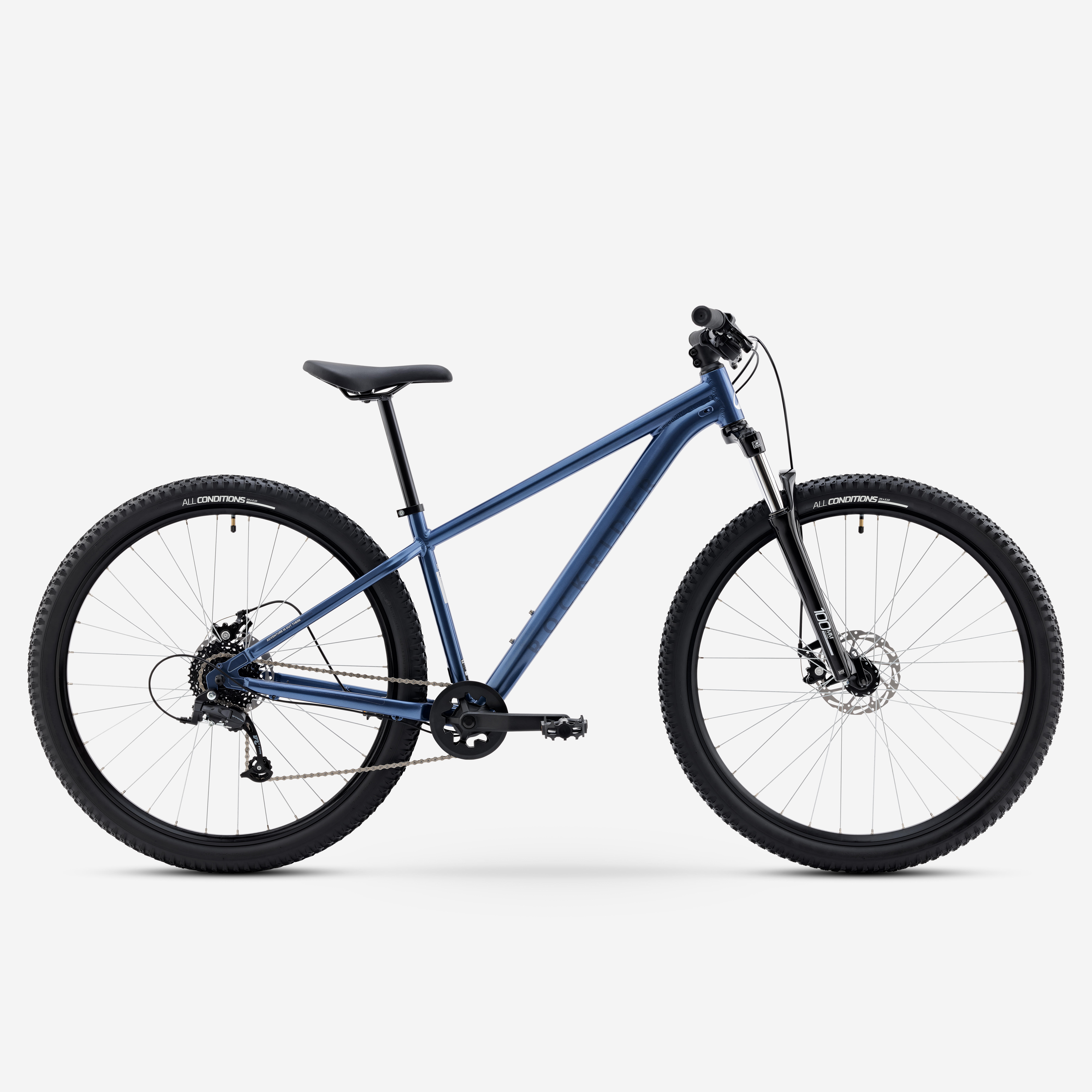 Mountainbike Hardtail 29" Aluminiumrahmen EXPL 100 blau