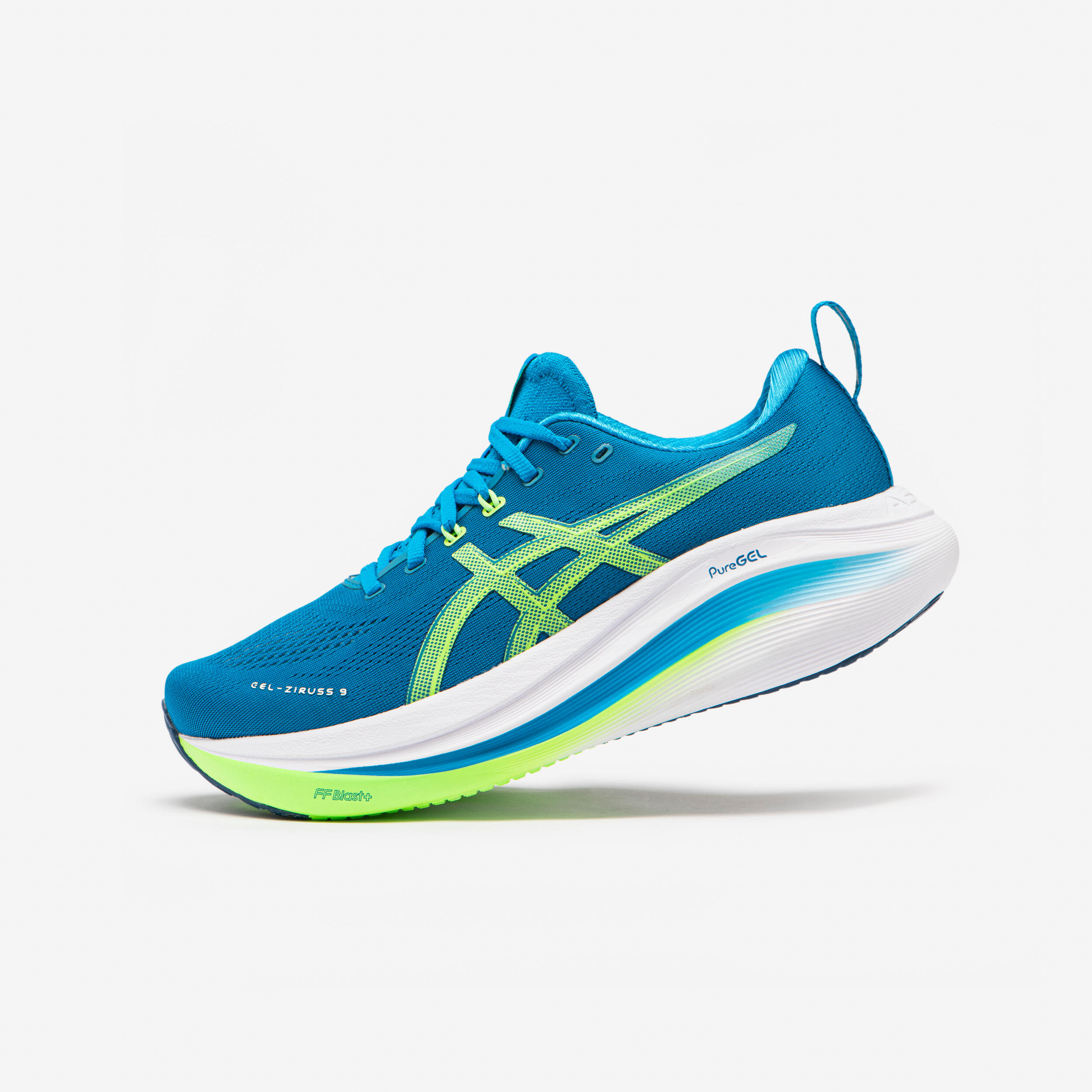 Laufschuhe Herren Asics - Gel-Ziruss 9 blau/grün
