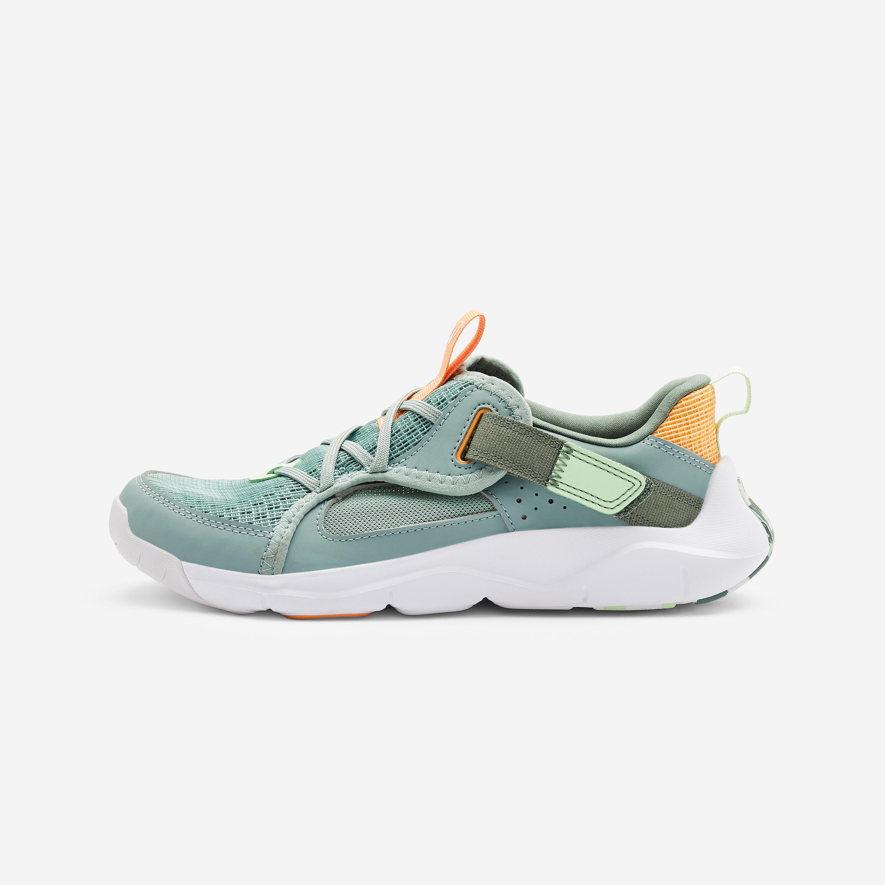 Turnschuhe Sneaker Kinder atmungsaktiv - Playful Summer grün/orange