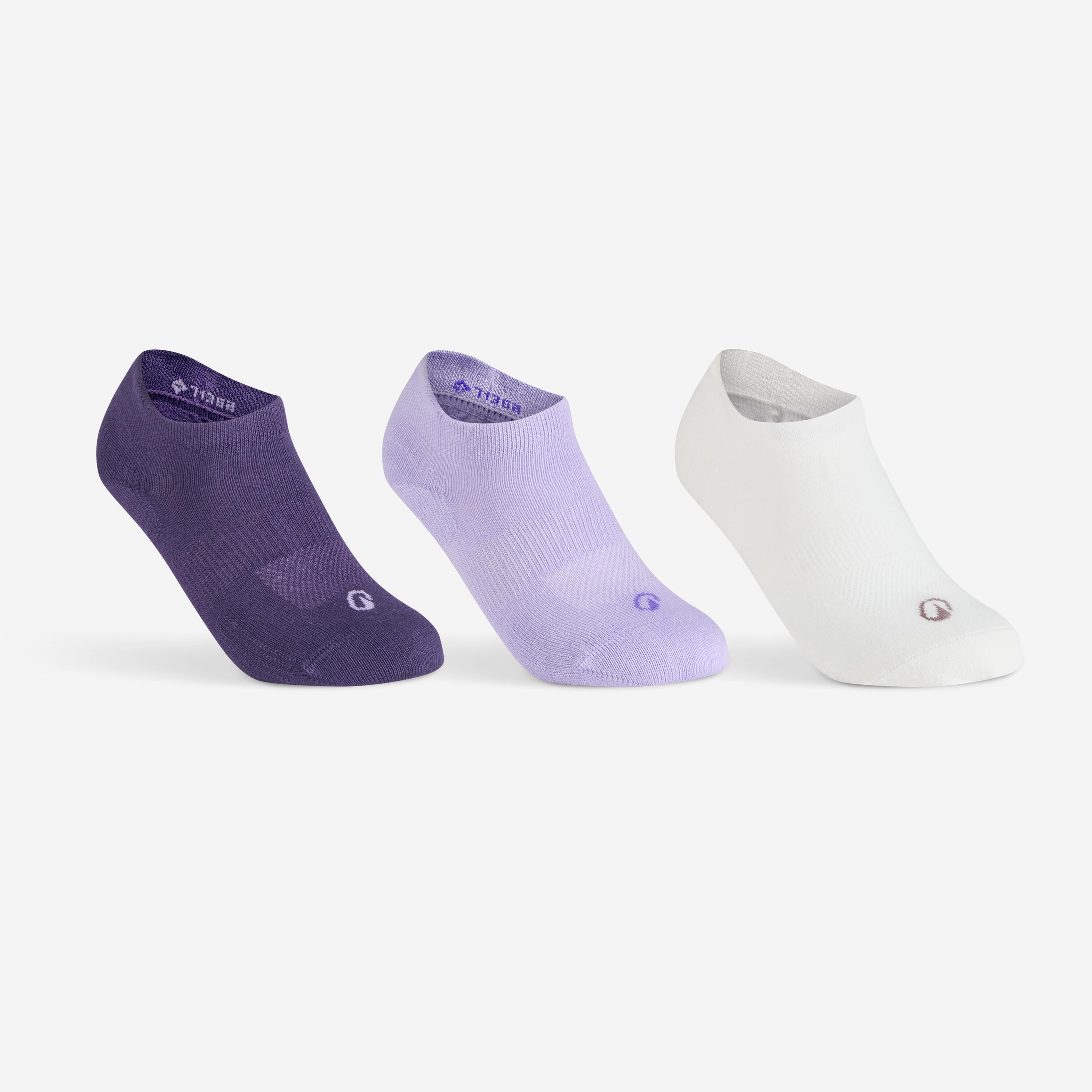 Kinder Tennissocken Low 3er Pack - RS 160 JR violett