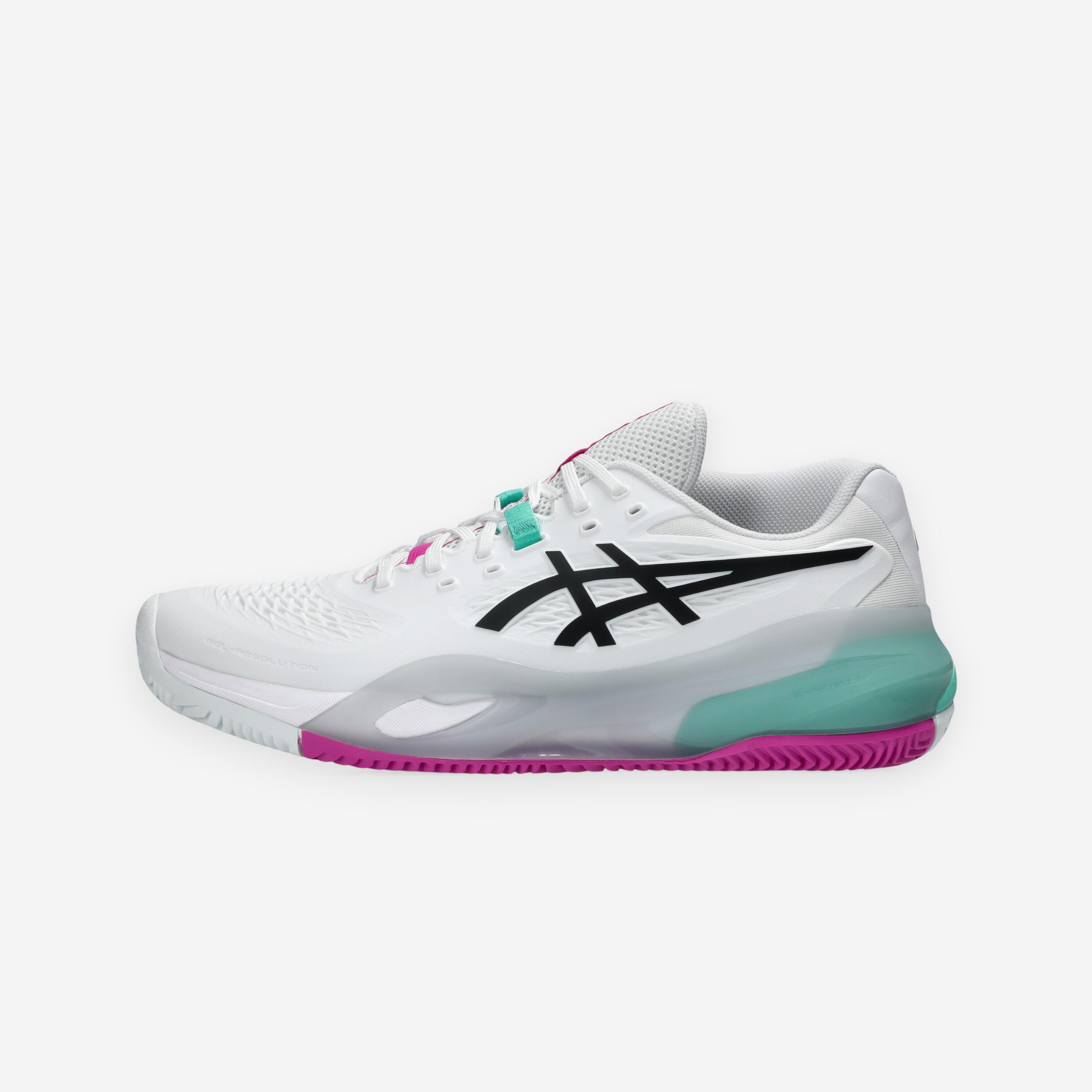 Herren Tennisschuhe Sandplatz - Gel Resolution X weiß/schwarz
