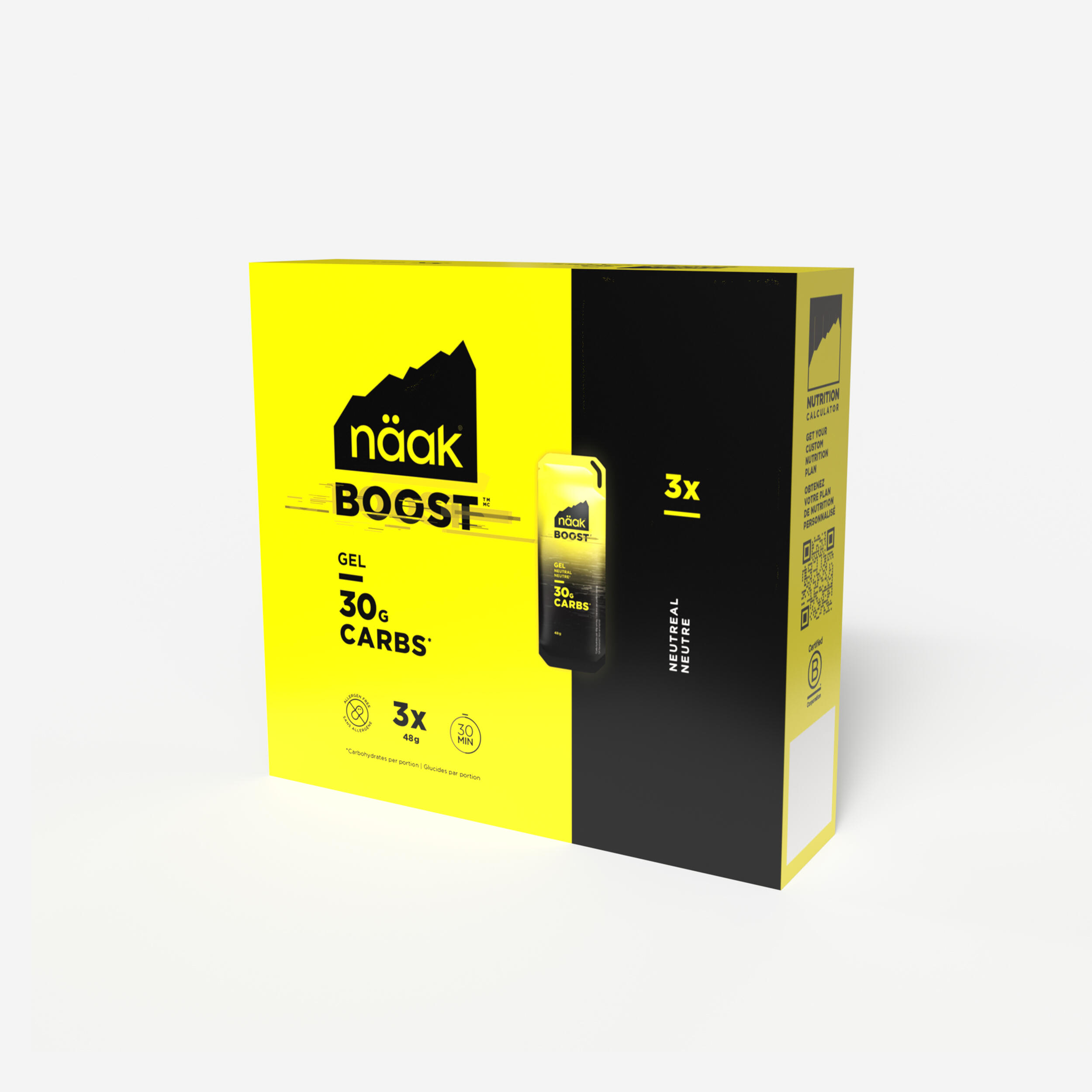 Energiegel geschmacksneutral - Boost Energy™ 3er-Pack