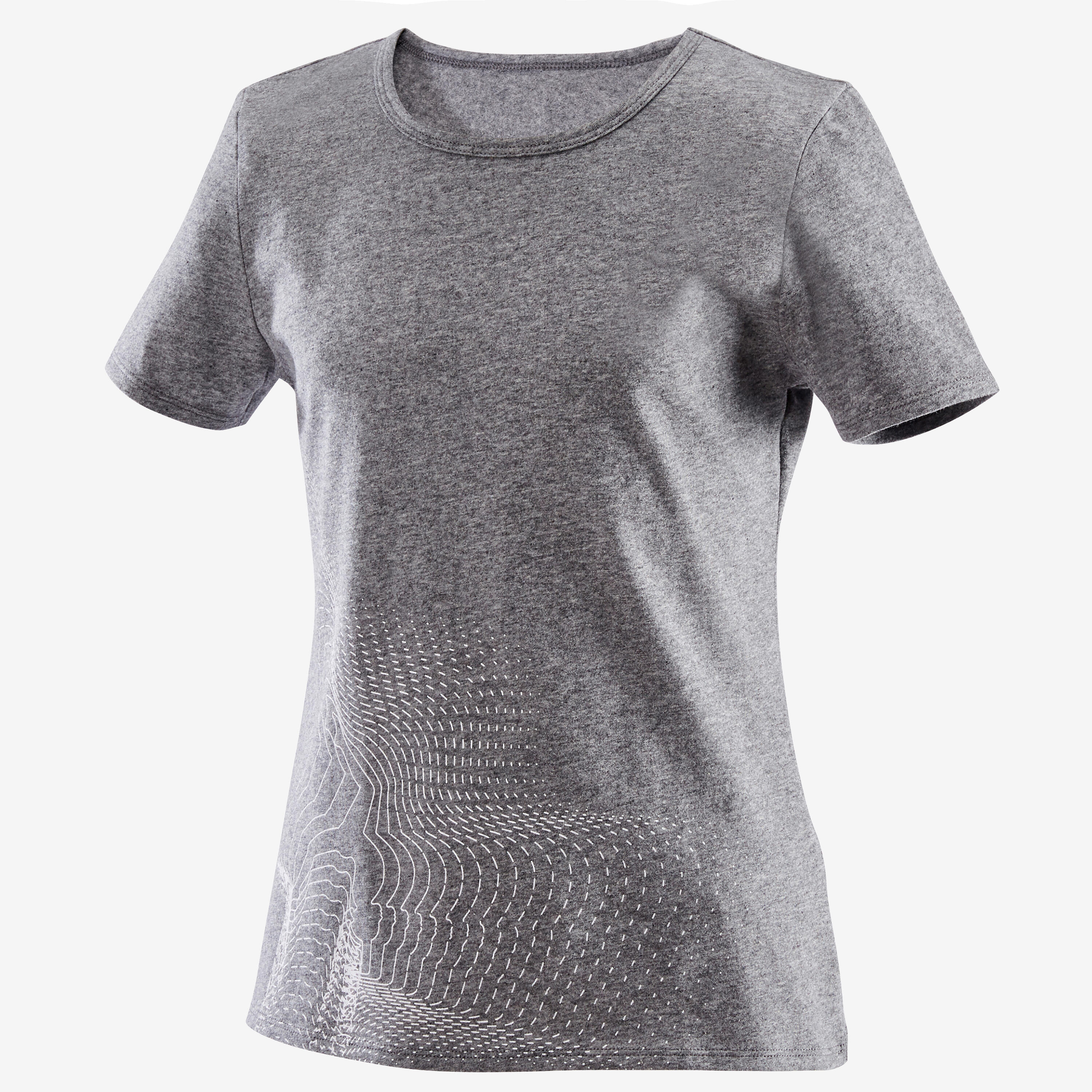 T-Shirt Gym Kinder Print - 100 dunkelgrau