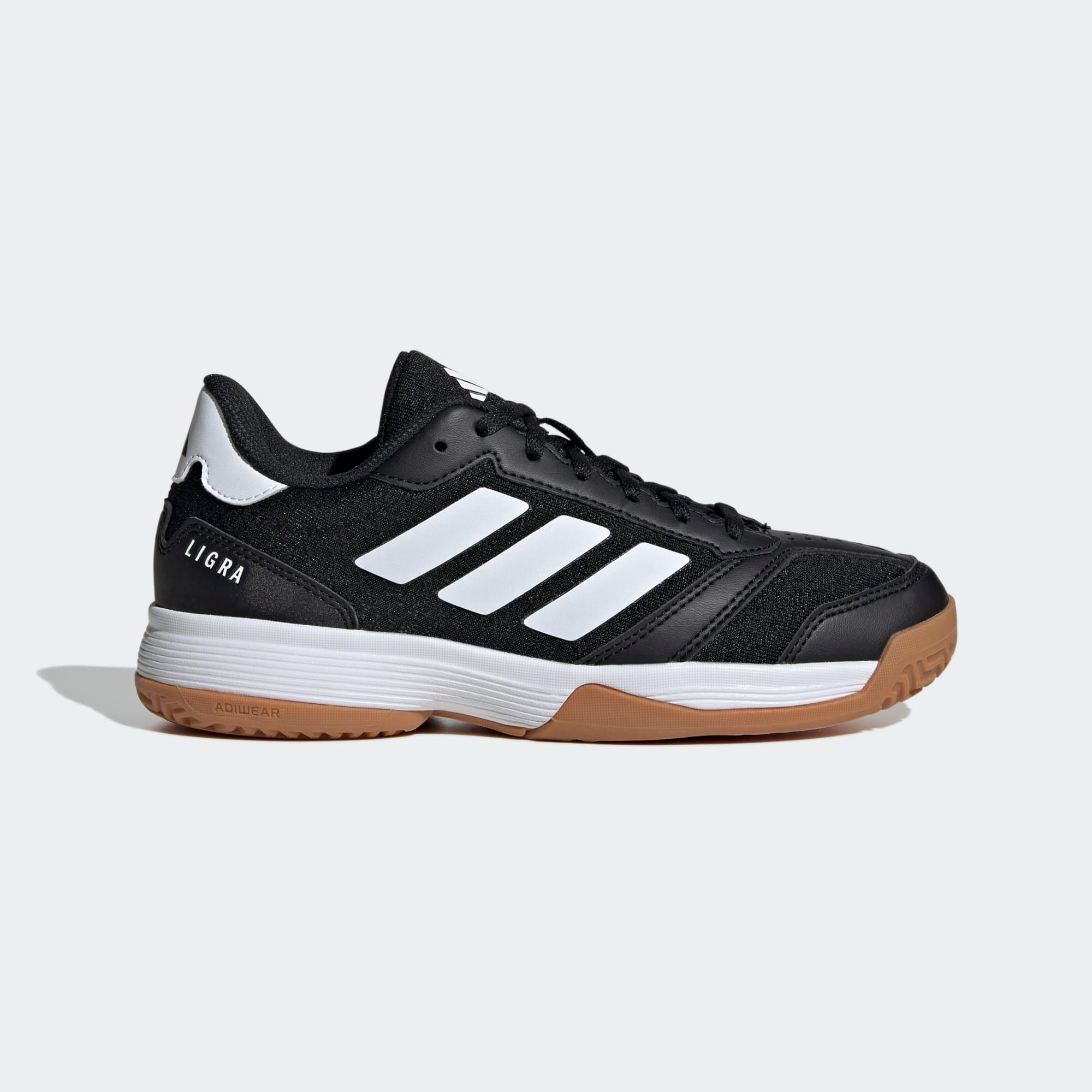 Kinder Handballschuhe - ADIDAS Ligra schwarz