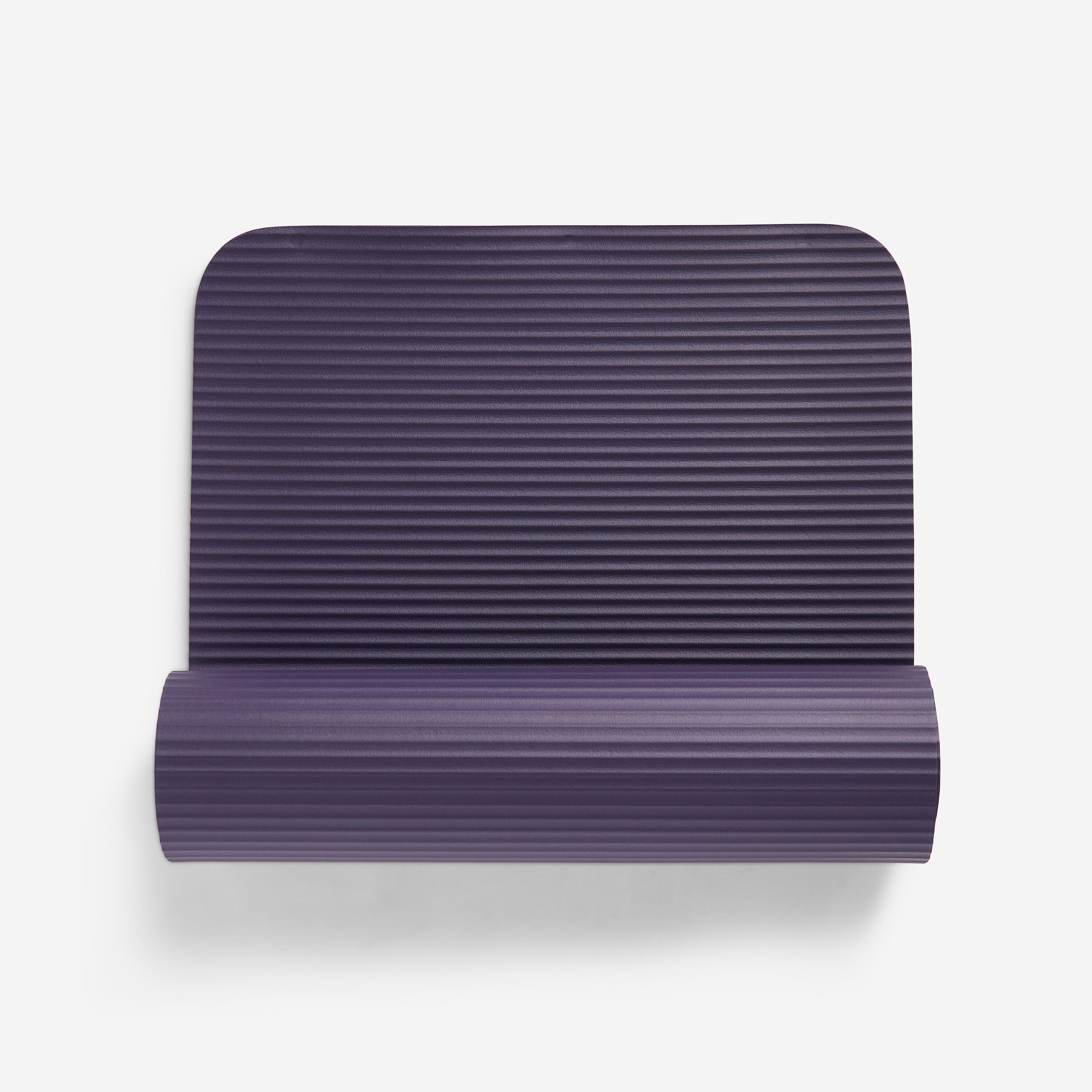 Pilatesmatte Komfort Dicke 10 mm - violett