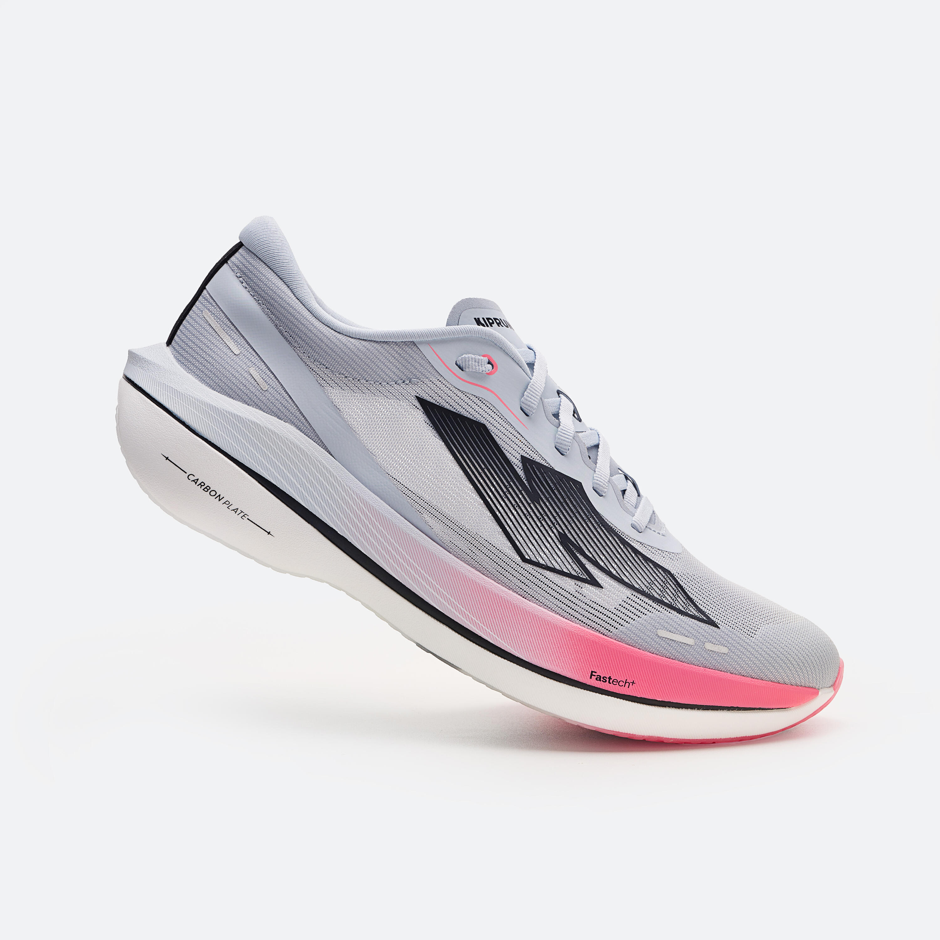 Laufschuhe Herren Carbon-Platte - Kipstorm Challenger blau/rosa