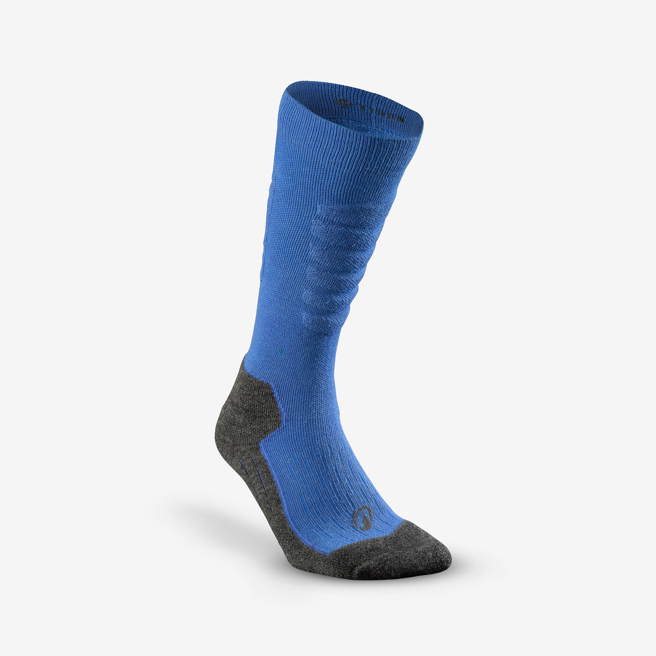 Skistrümpfe Erwachsene warm bequem - 500 blau
