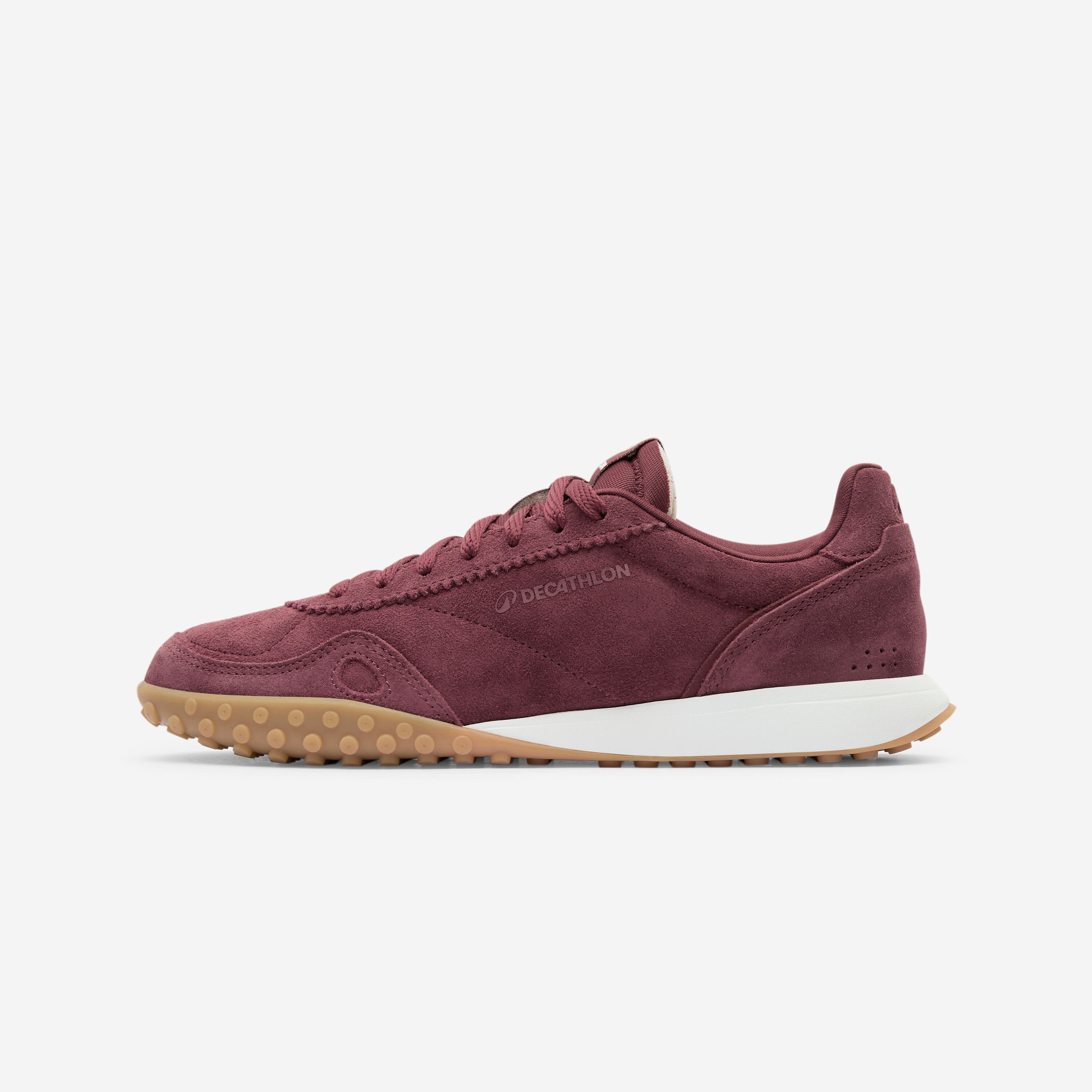 Fitnessschuhe Sneaker Damen Wildleder - RL70 weinrot