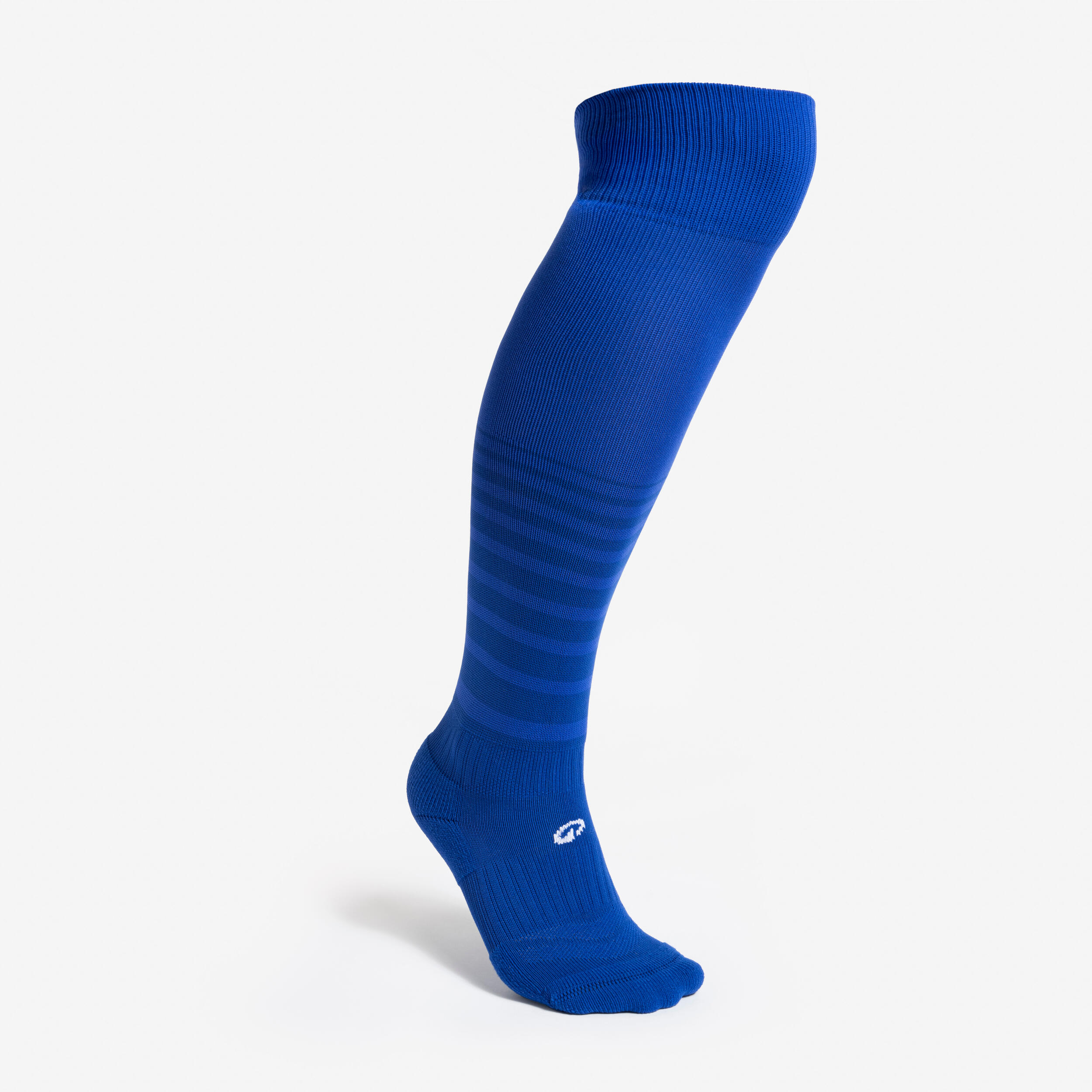 Kinder Fußball Stutzen - F500 Viralto gestreift blau