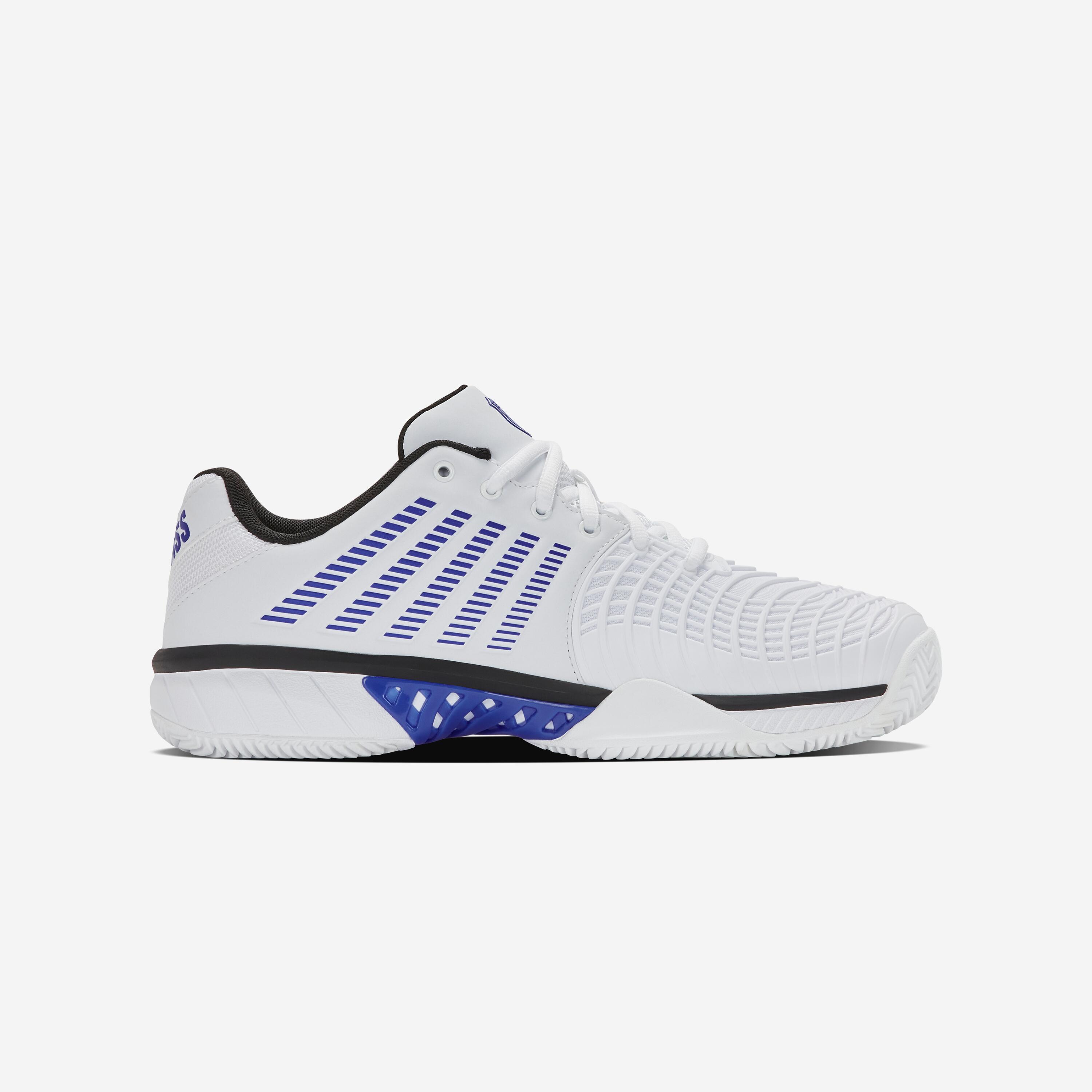Herren Tennisschuhe Sandplatz - Express Light 3 weiß/blau