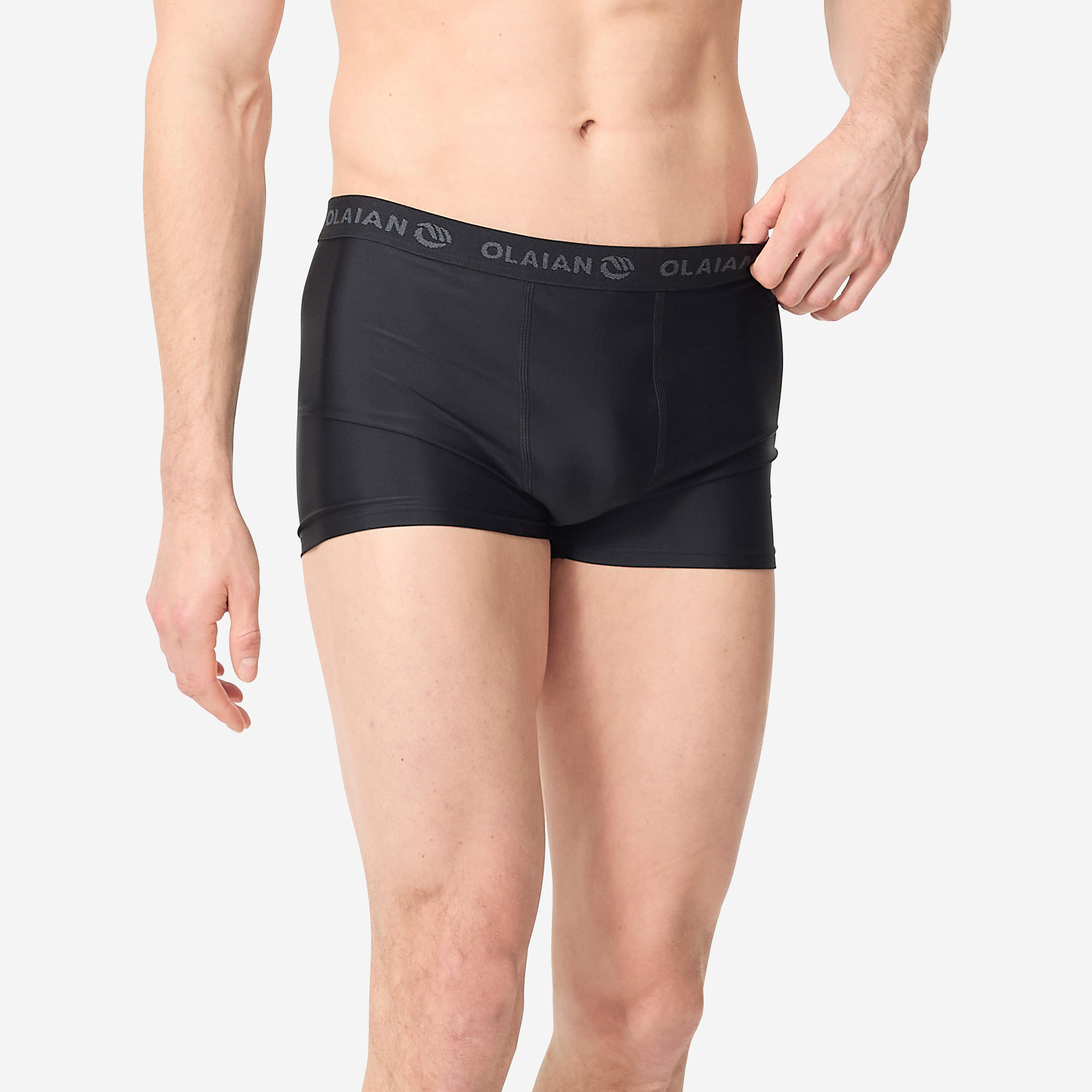 Funktionsshorts Unterhose Boxershorts 500 schwarz