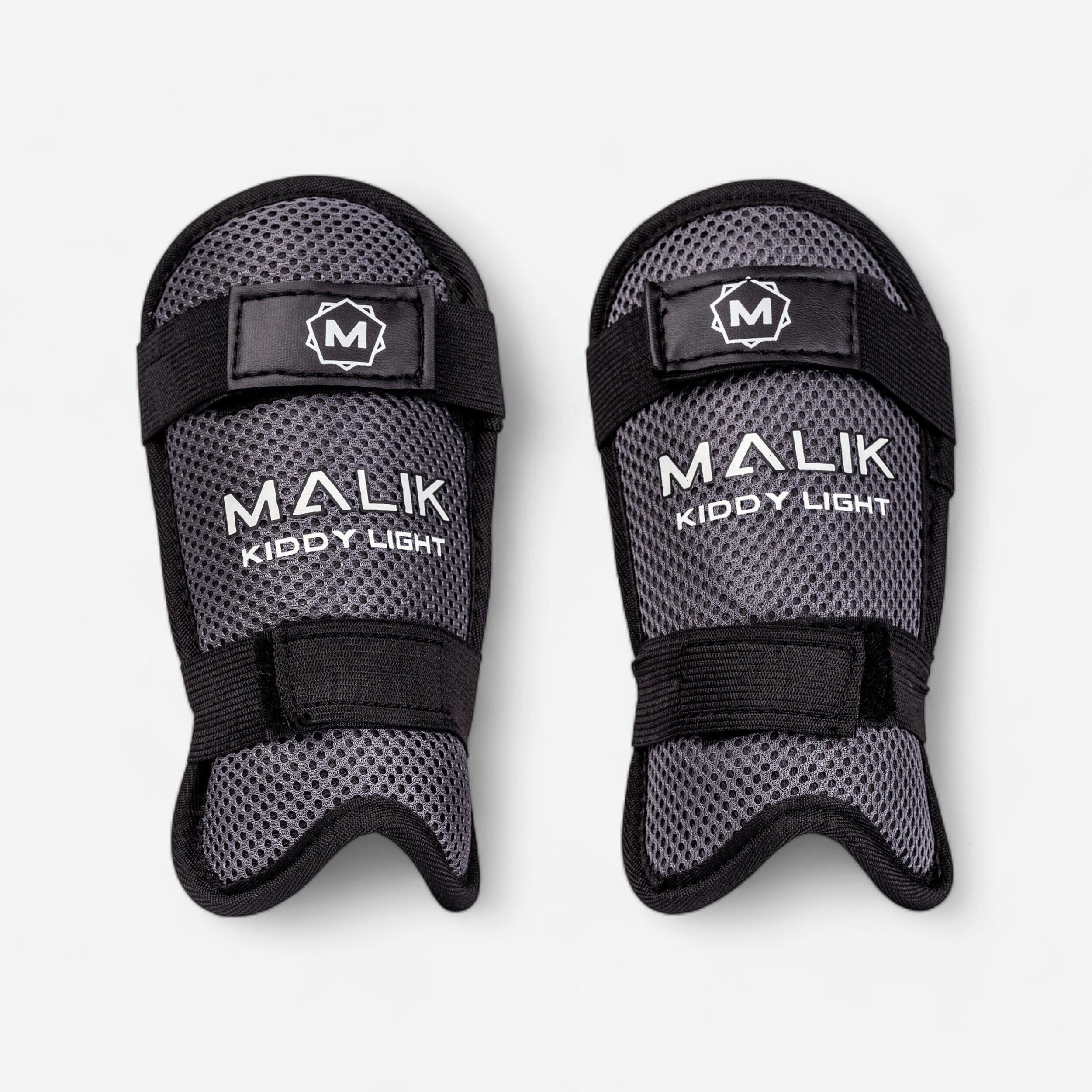 Kinder Schienbeinschoner - Malik Kiddy Light grau