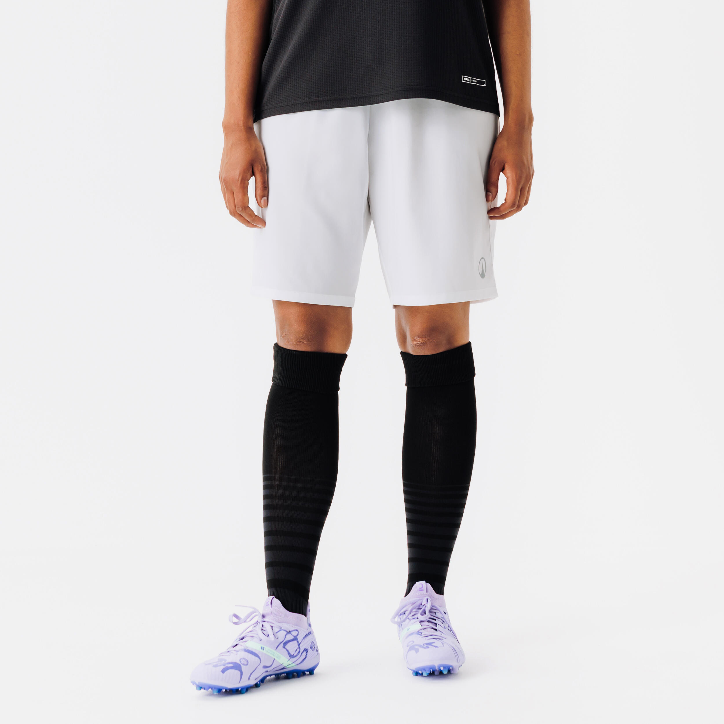 Damen/Herren Fußball Shorts - Viralto Club weiß