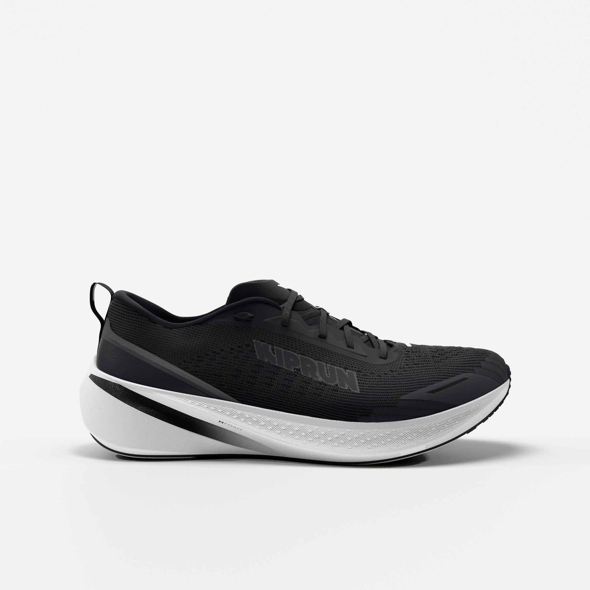 Laufschuhe Herren - Kipcore schwarz/weiß