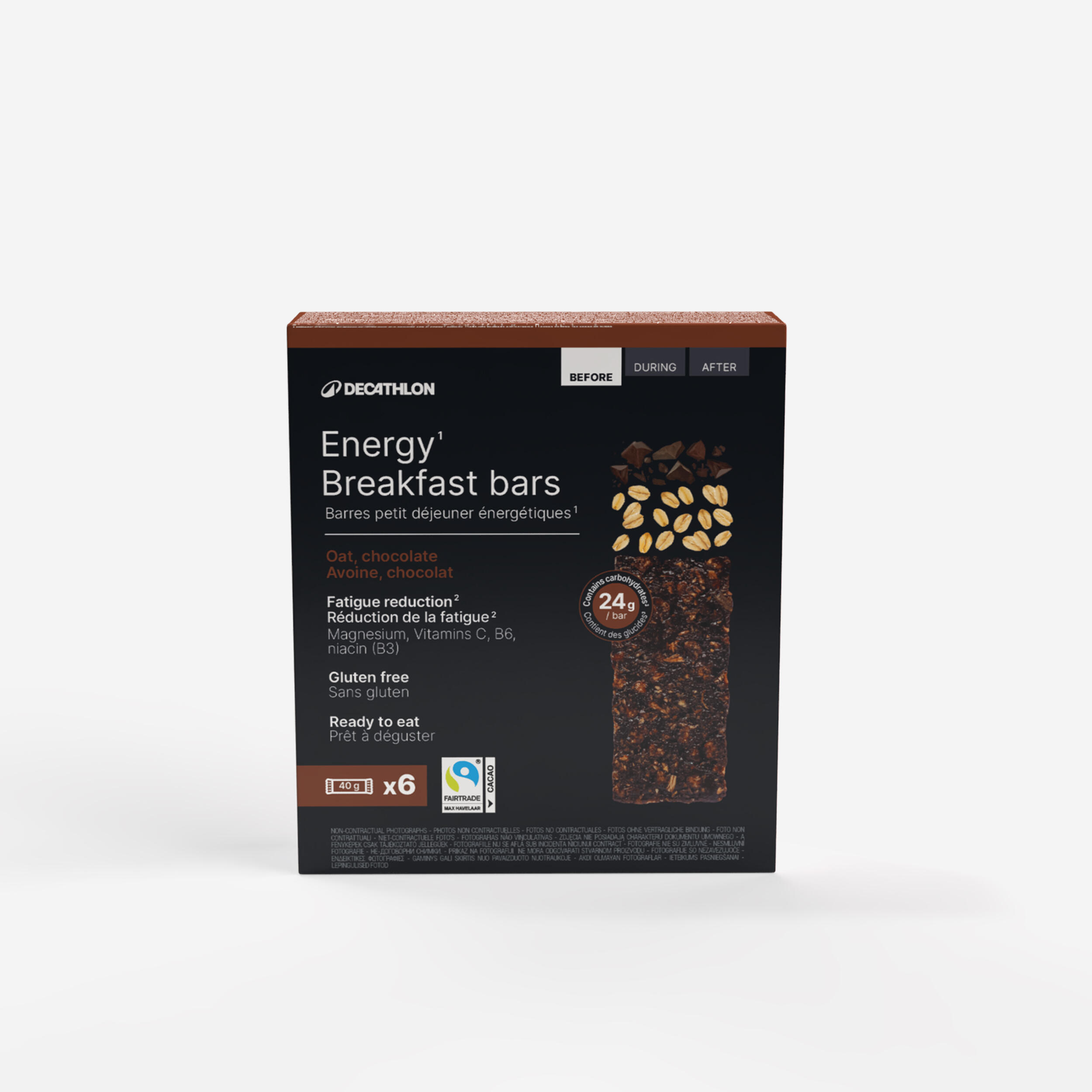 Energie Riegel Müsliriegel Schoko Frühstück glutenfrei 6 Stück