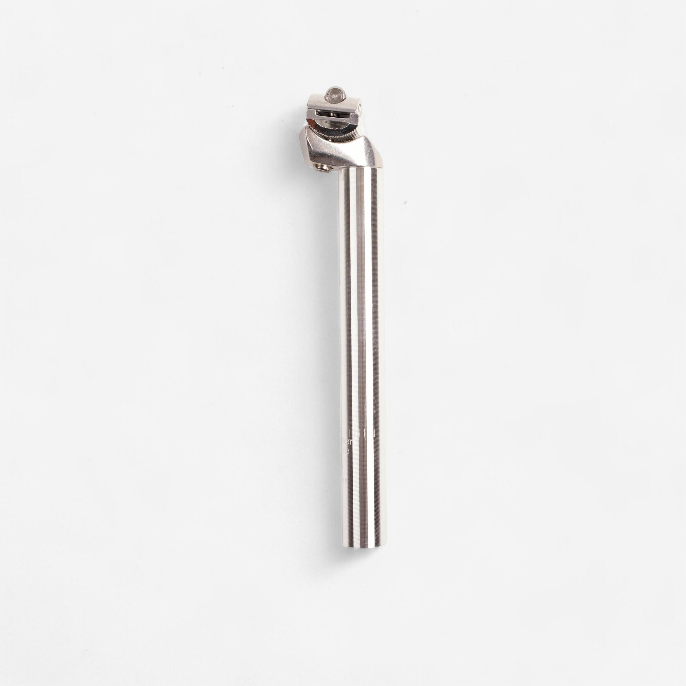 Sattelstütze Aluminium Durchmesser 27,2 mm Länge 250 mm silber