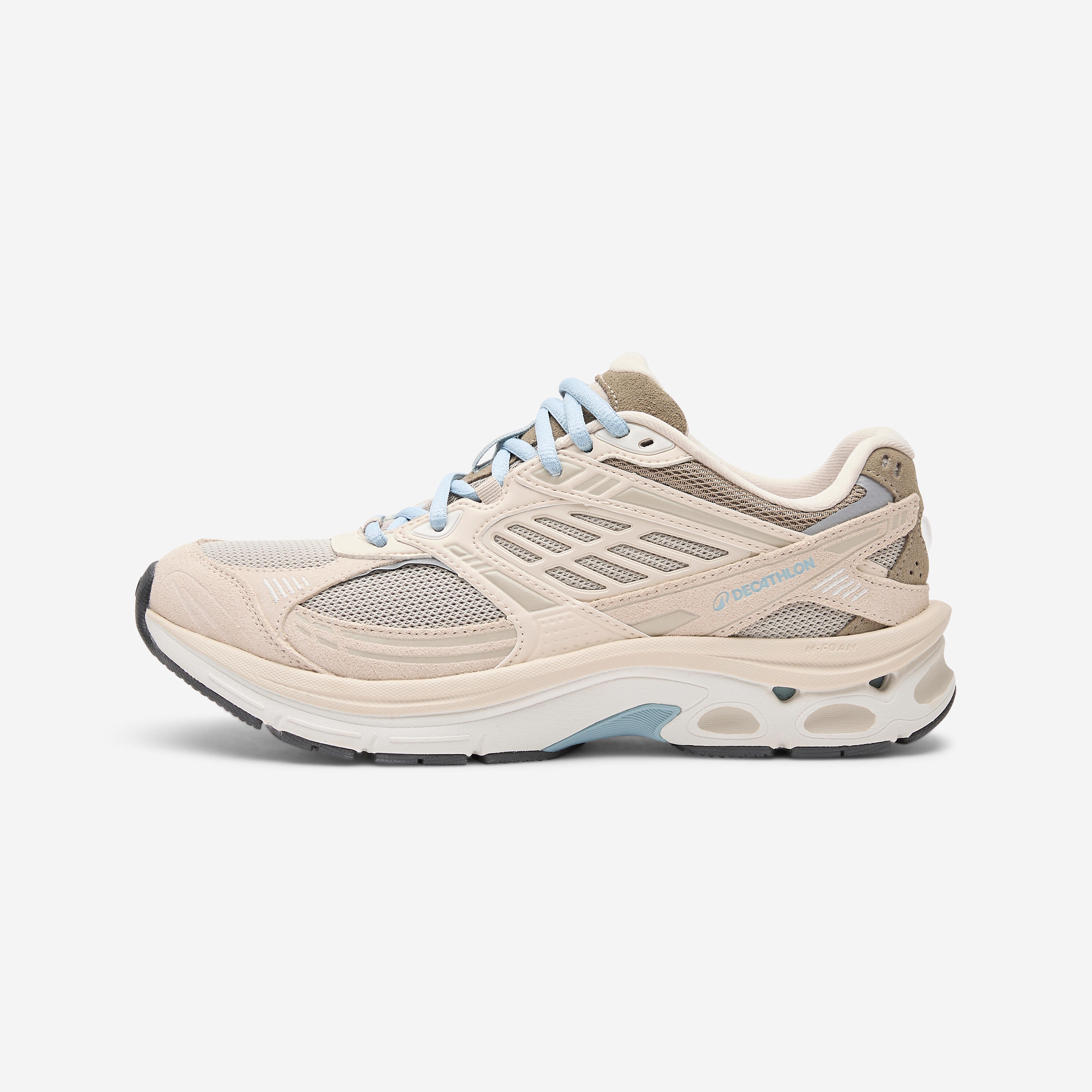Fitnessschuhe Sneaker Damen Wildleder - RR2K beige