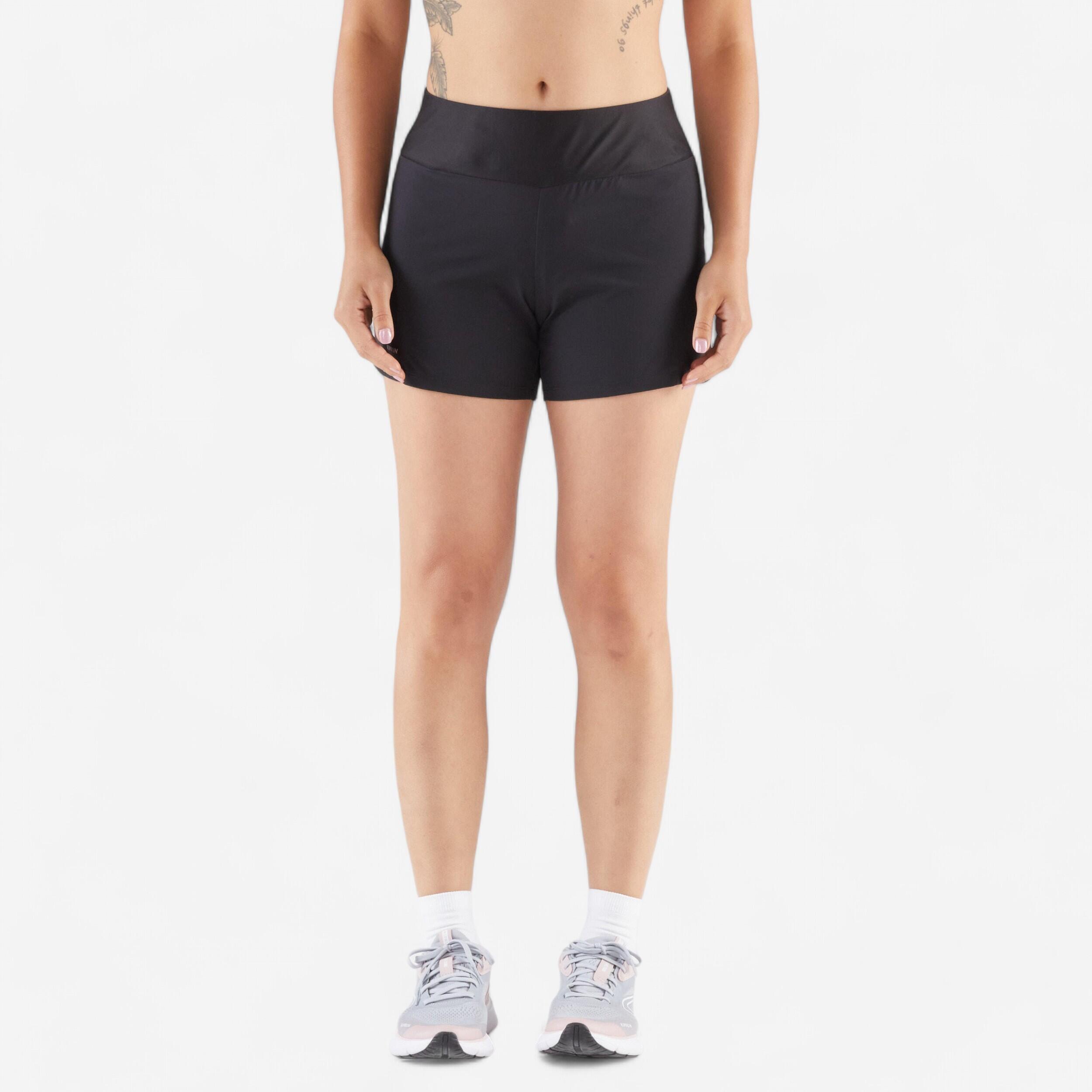 Laufshorts Damen - Run 100 schwarz