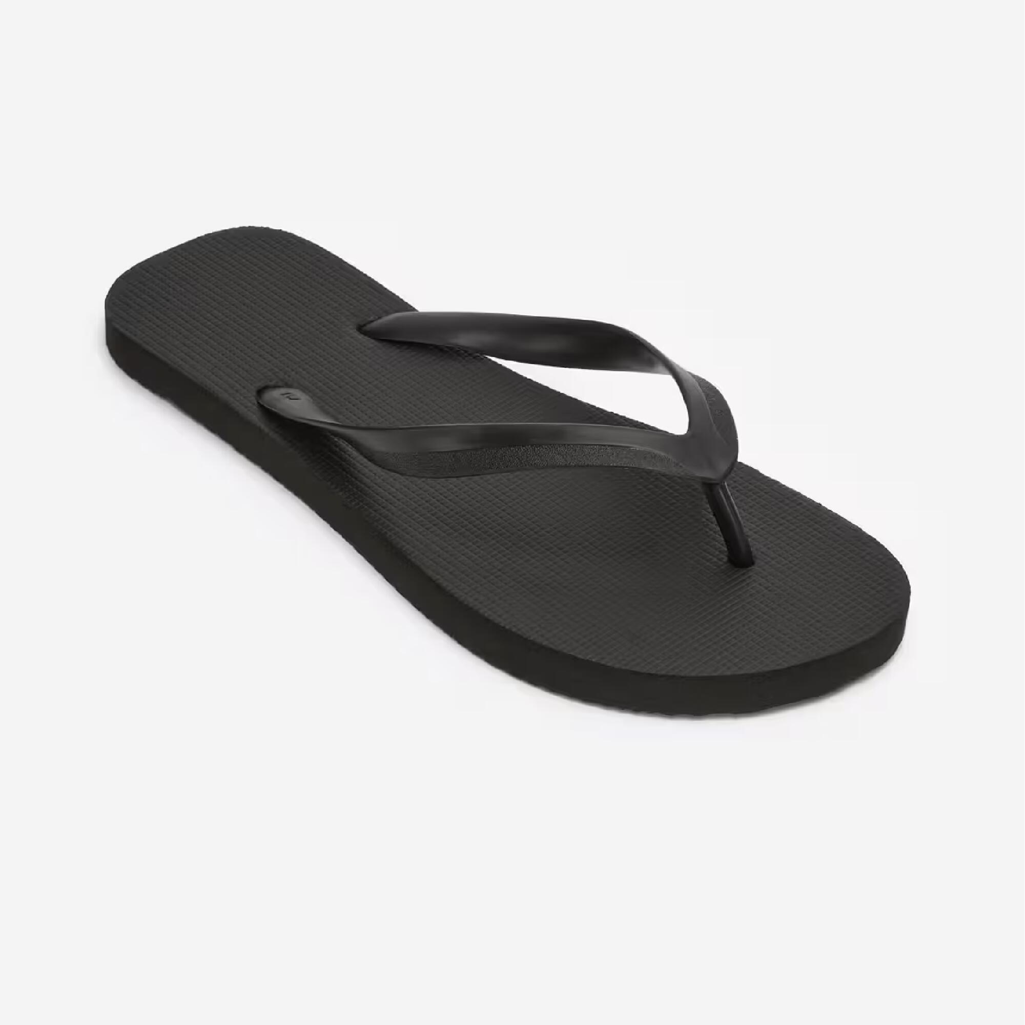 Zehensandalen Herren 100 schwarz
