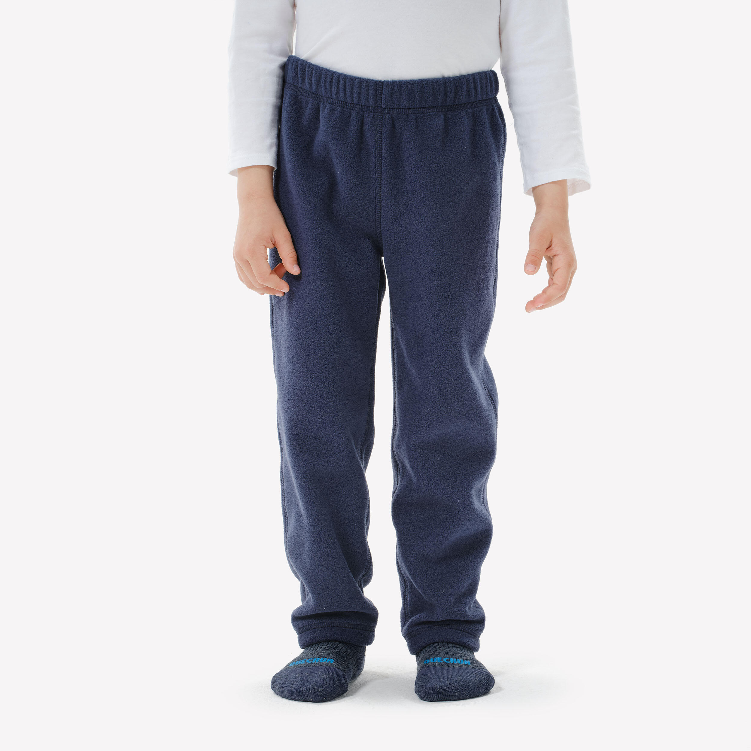 Fleecehose Kleinkinder Gr. 92–116 - MH100 marineblau
