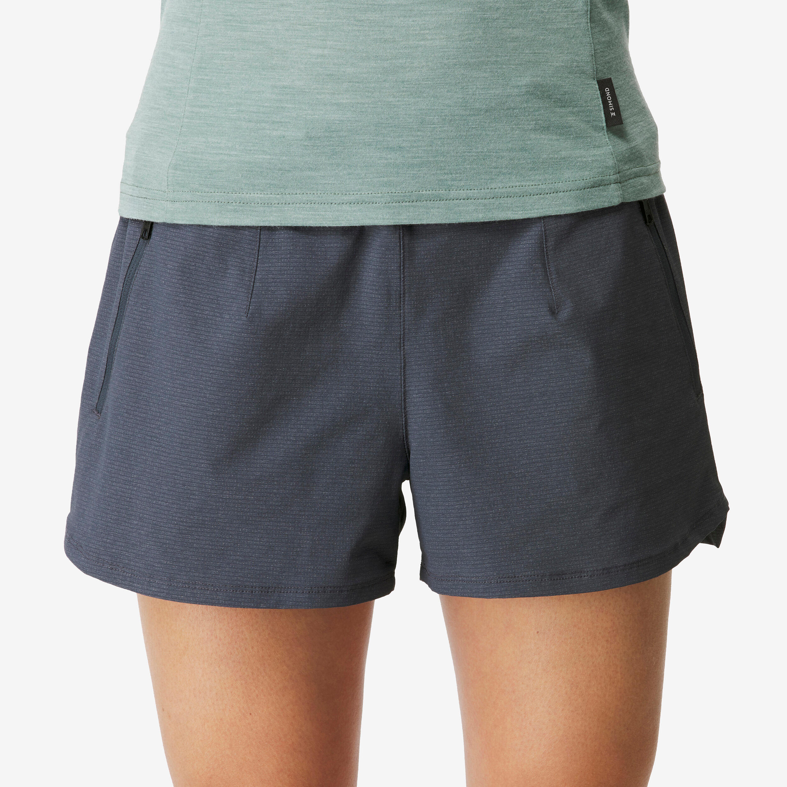 Trekkingshorts Damen - Travel 900 blau