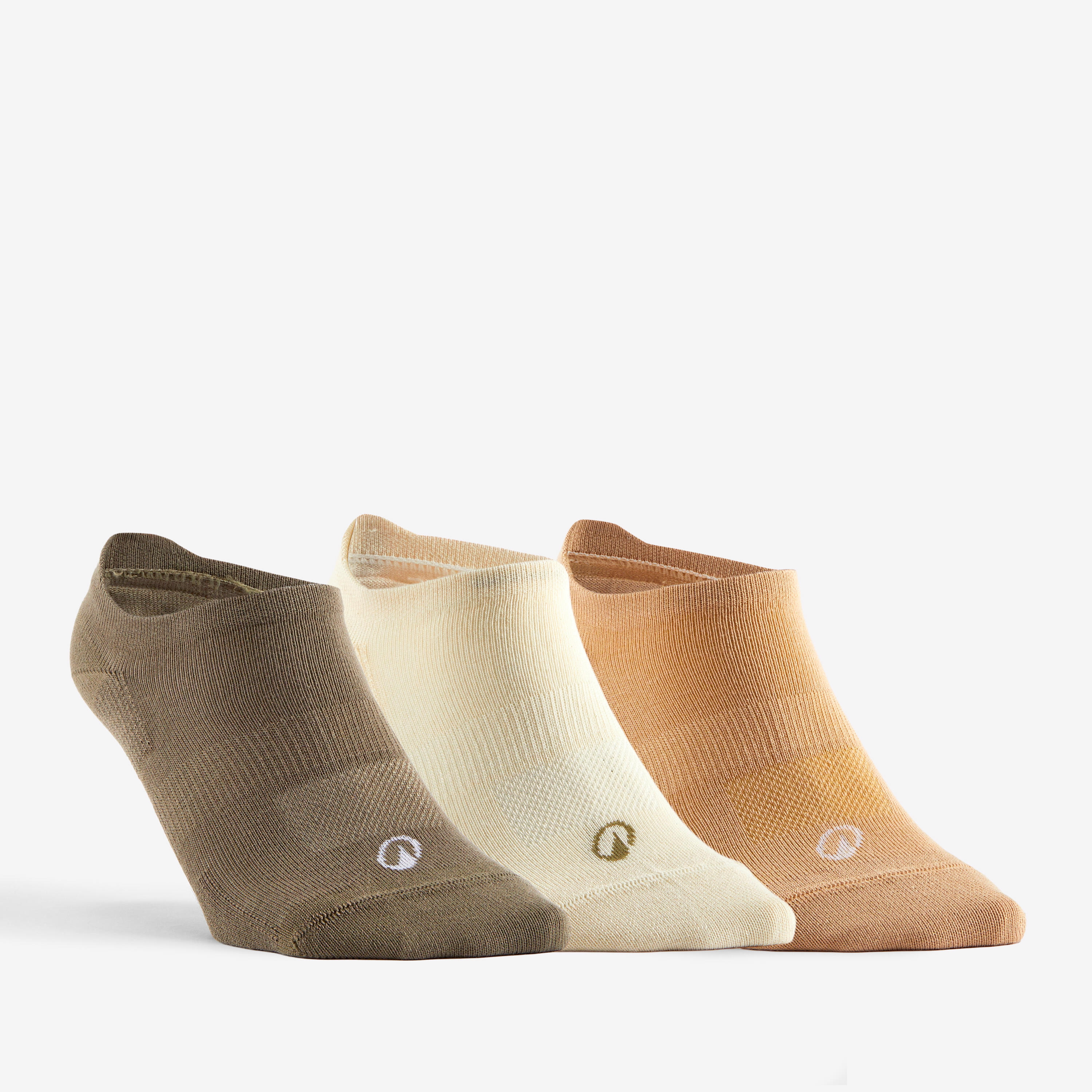 Tennissocken Low 3er Pack - RS160 braun/beige