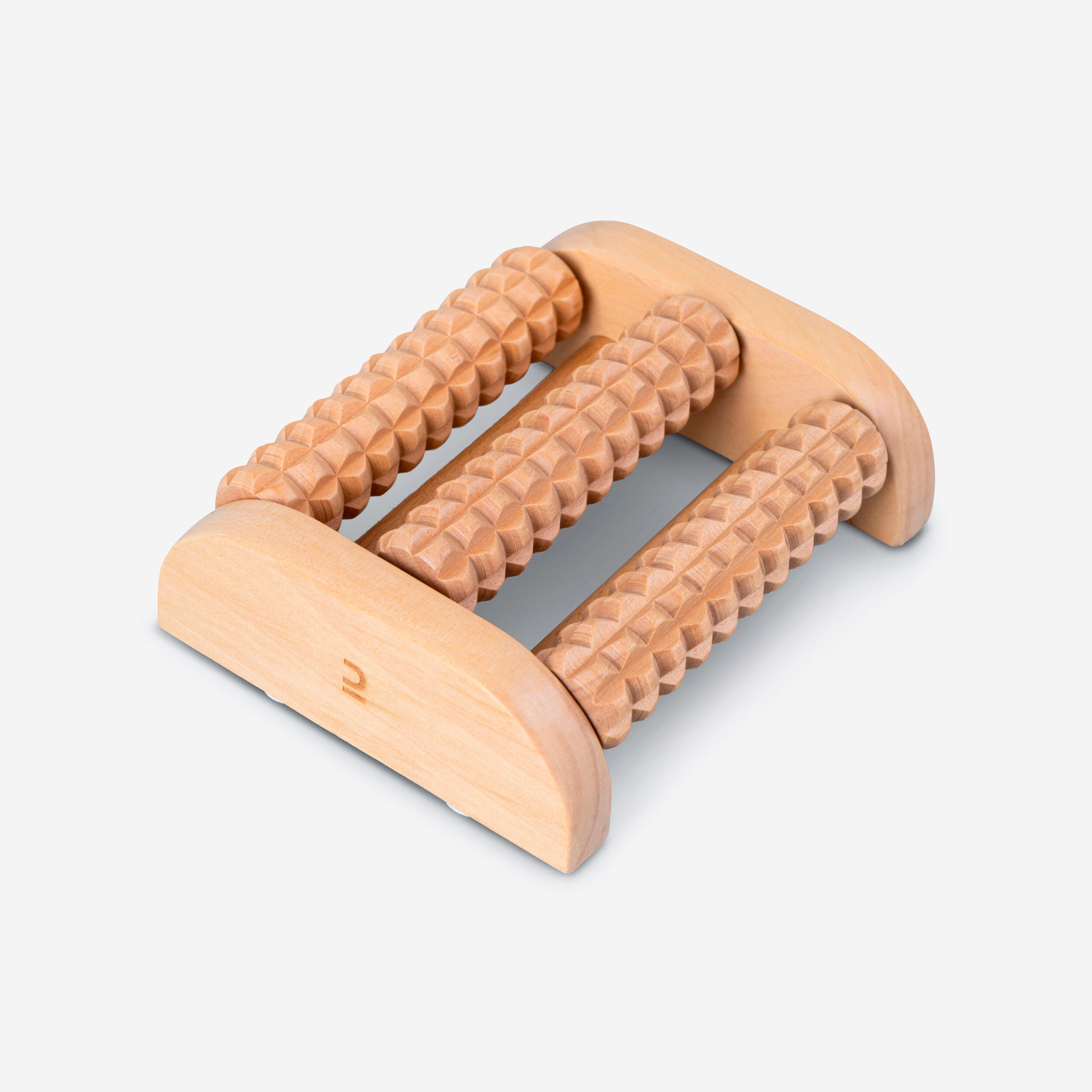 Fußmassagegerät aus Holz