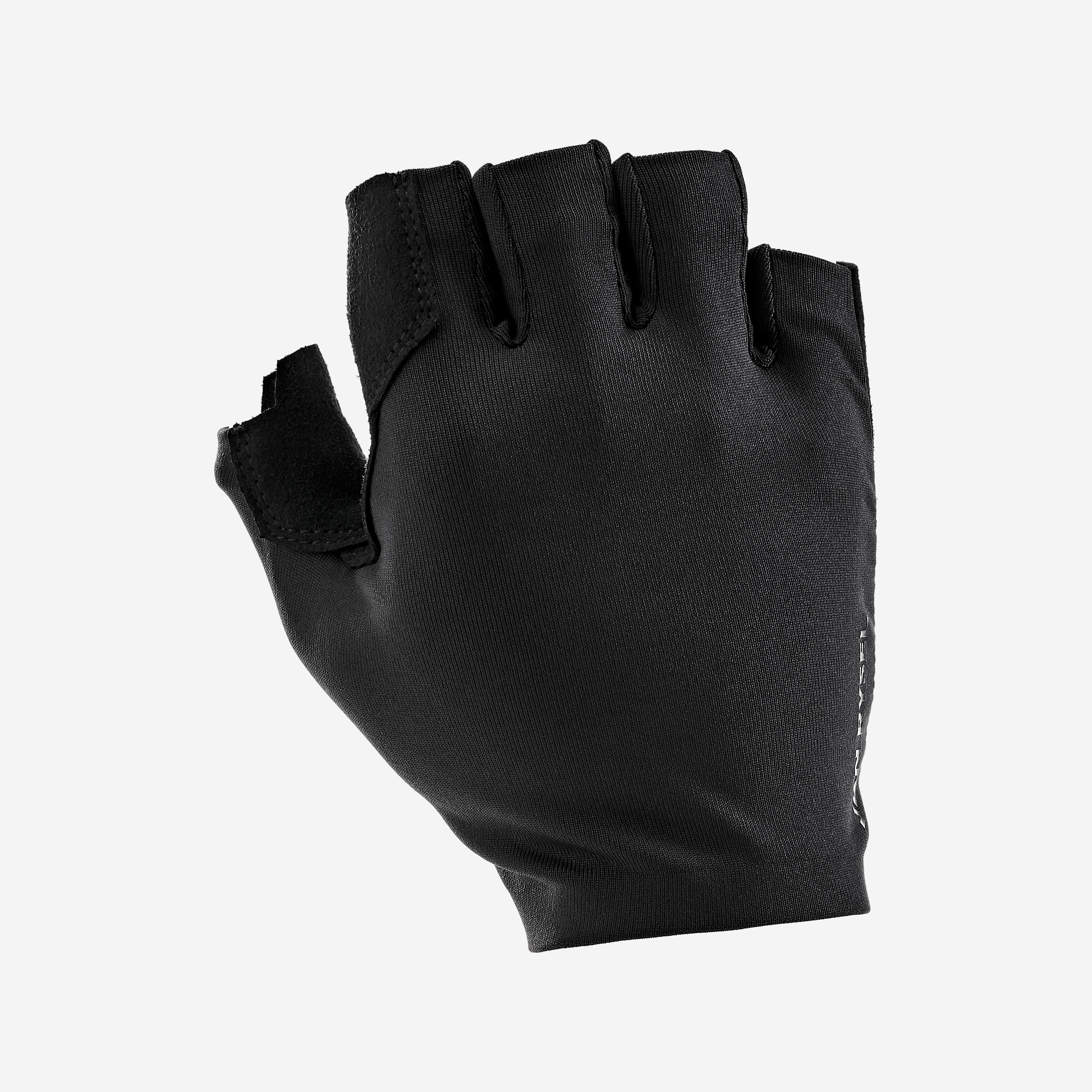 Fahrradhandschuhe 100 schwarz