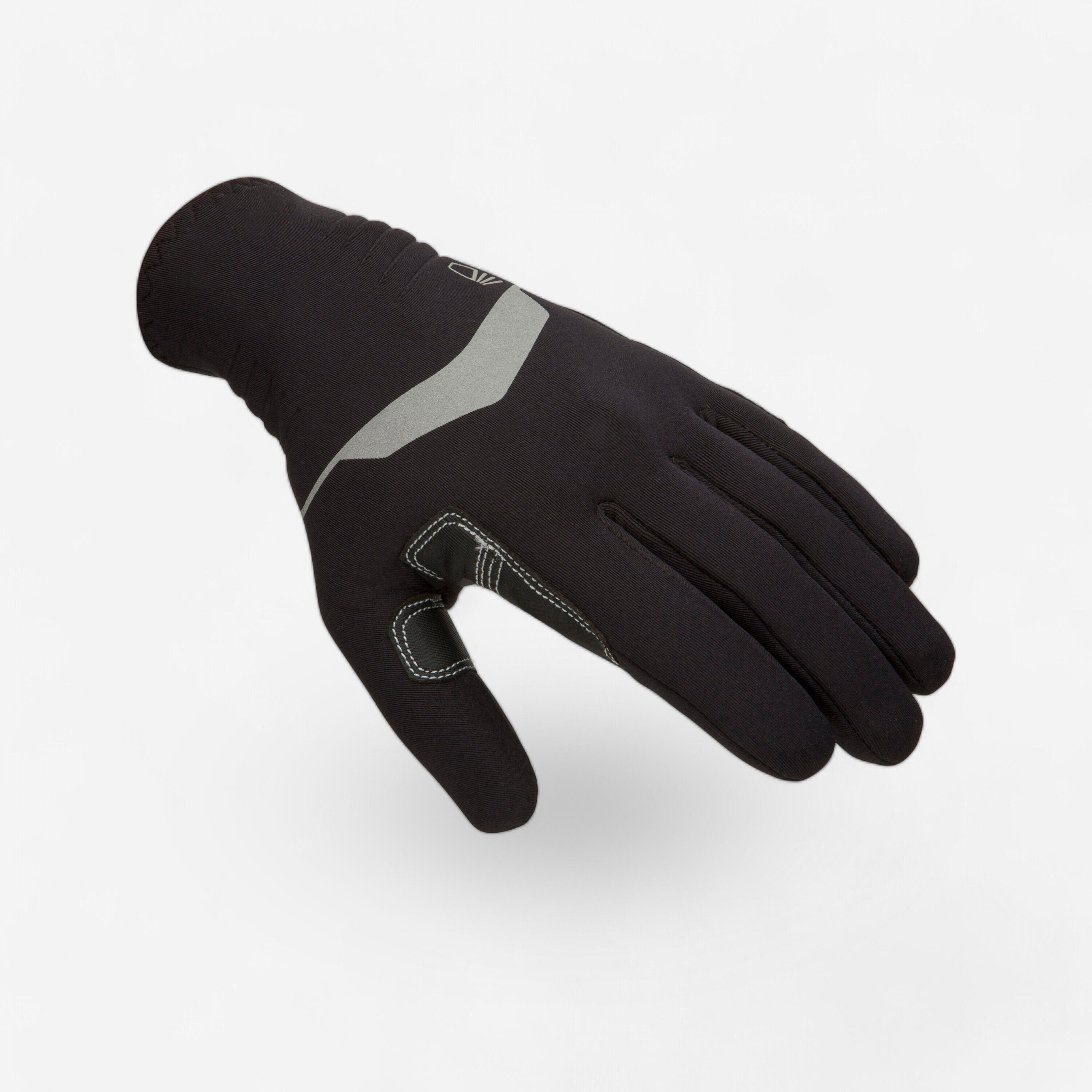 Segelhandschuhe Damen/Herren Neopren 1 mm 900 schwarz