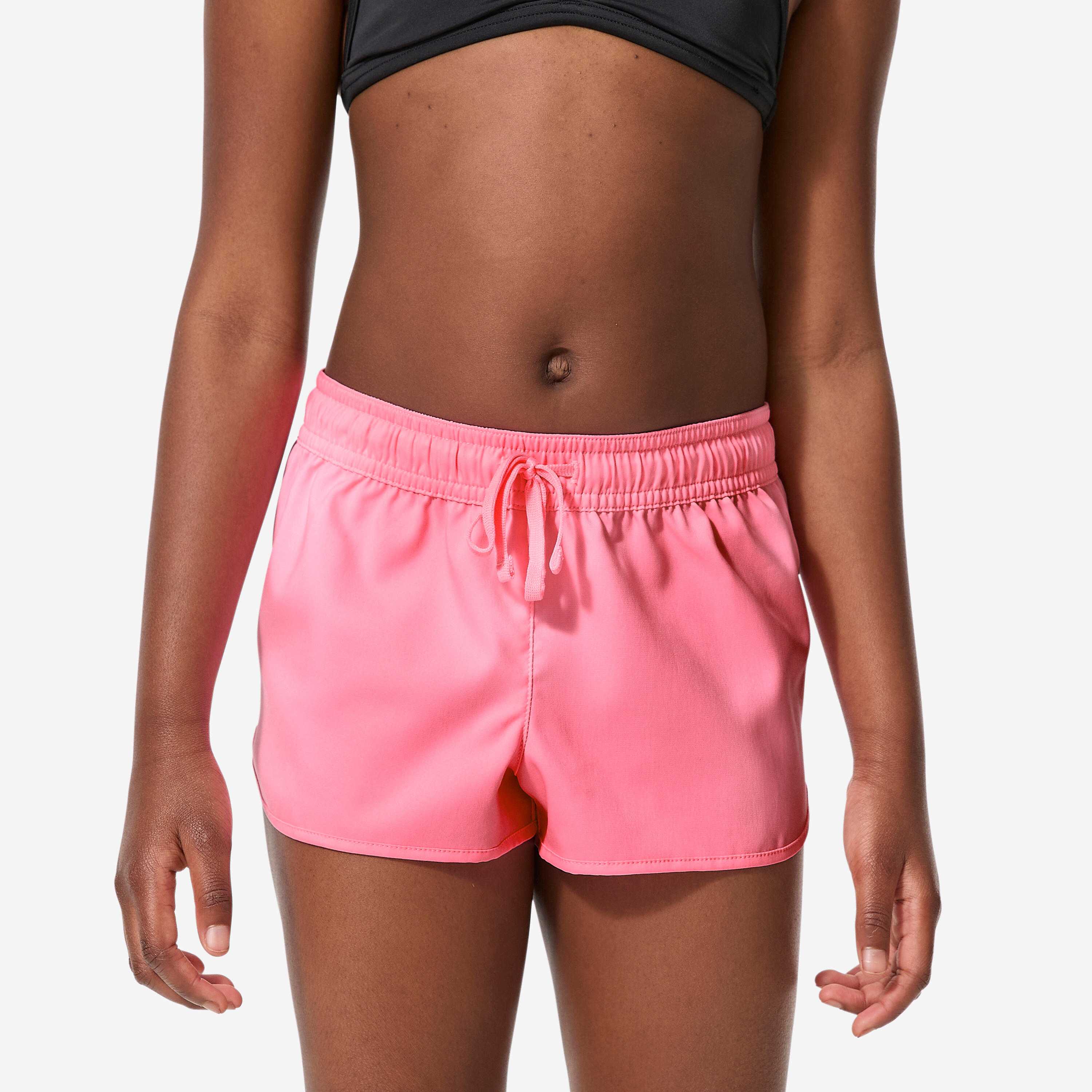 Boardshorts Mädchen Caro 100 neonrosa