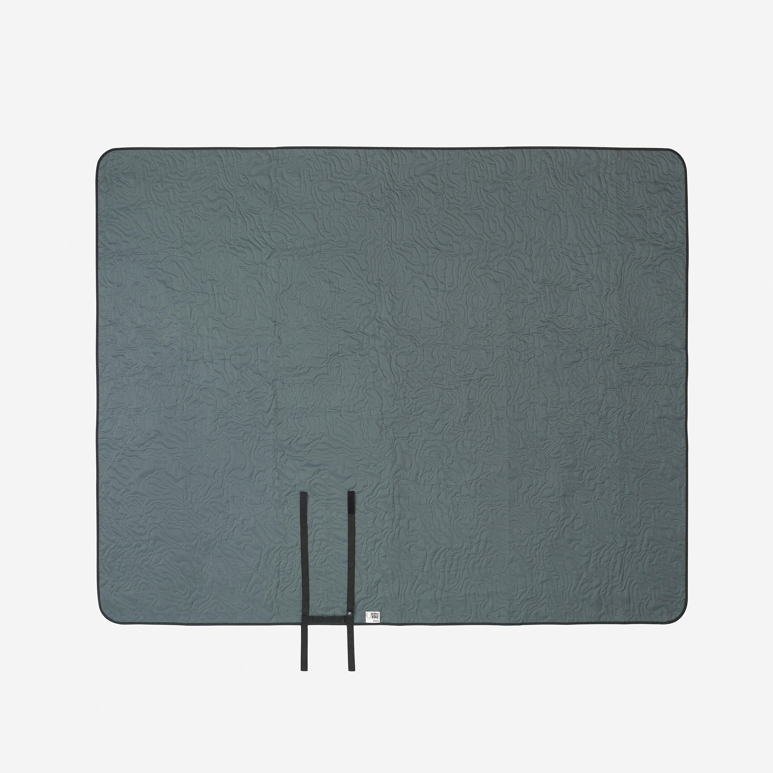Picknickdecke Camping - Komfort XL 210 × 170 cm grau