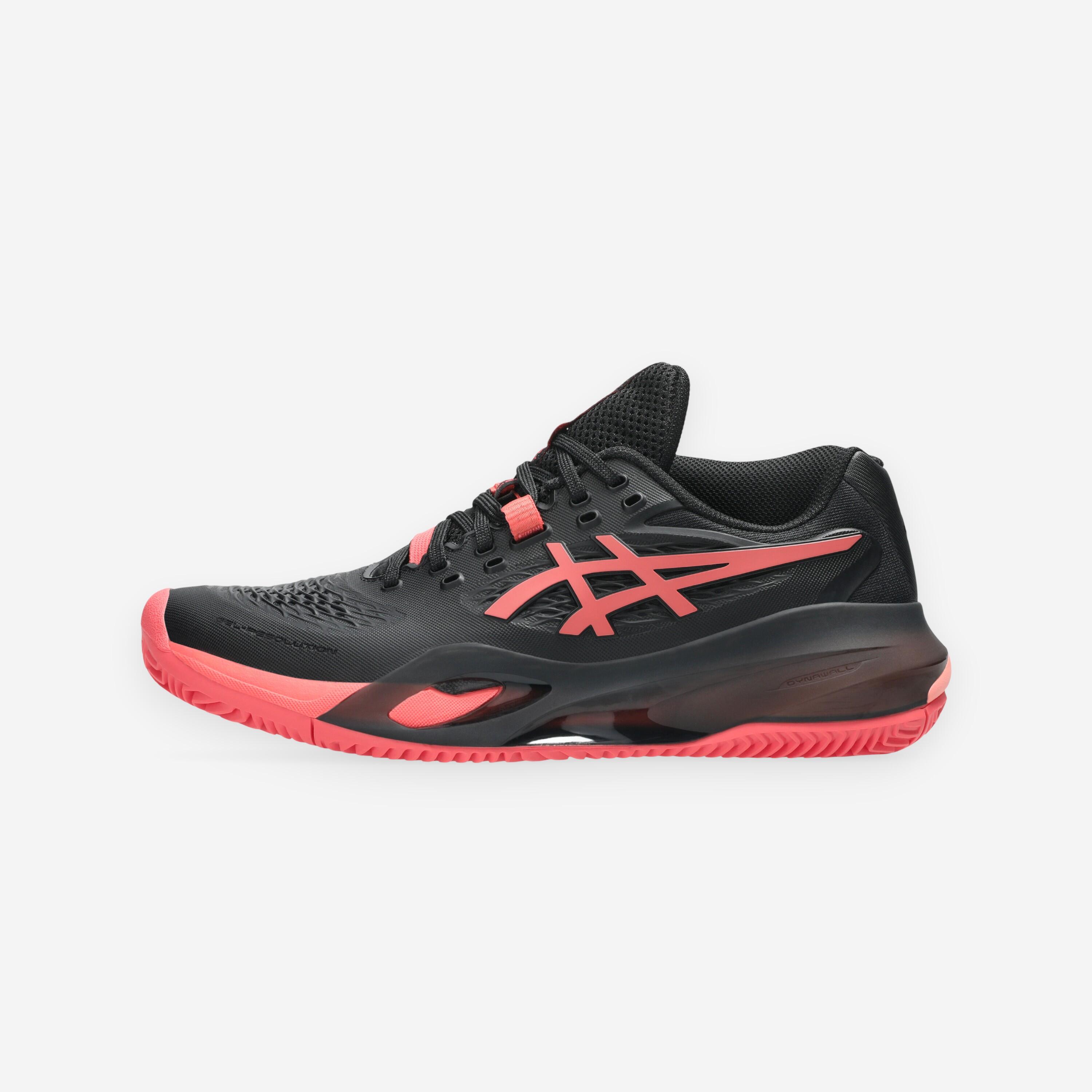 Damen Tennisschuhe Sandplatz - Gel Resolution X schwarz/rosa