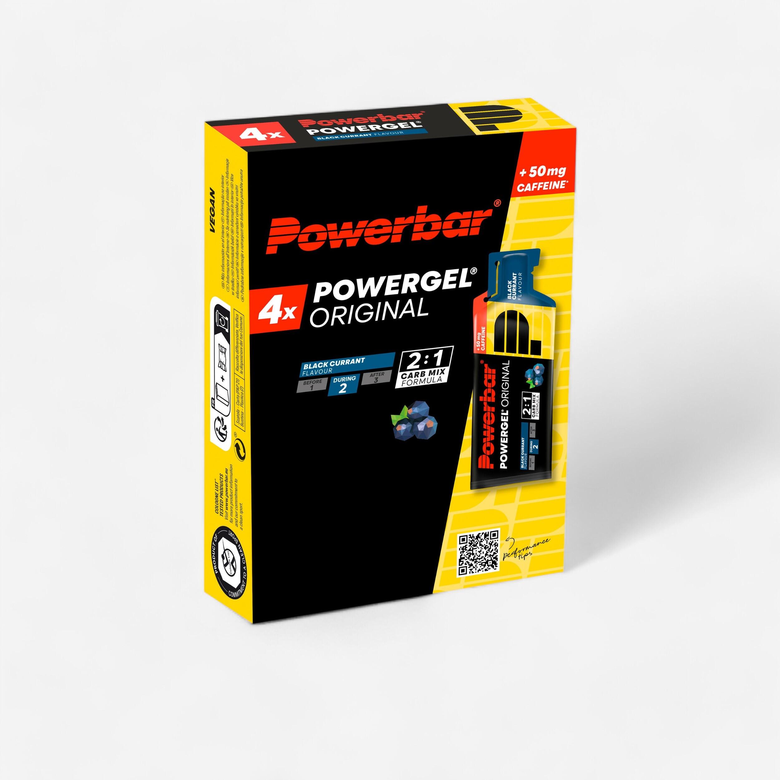 Energy Gel Multipack schwarze Johannisbeere 4 × 41 g
