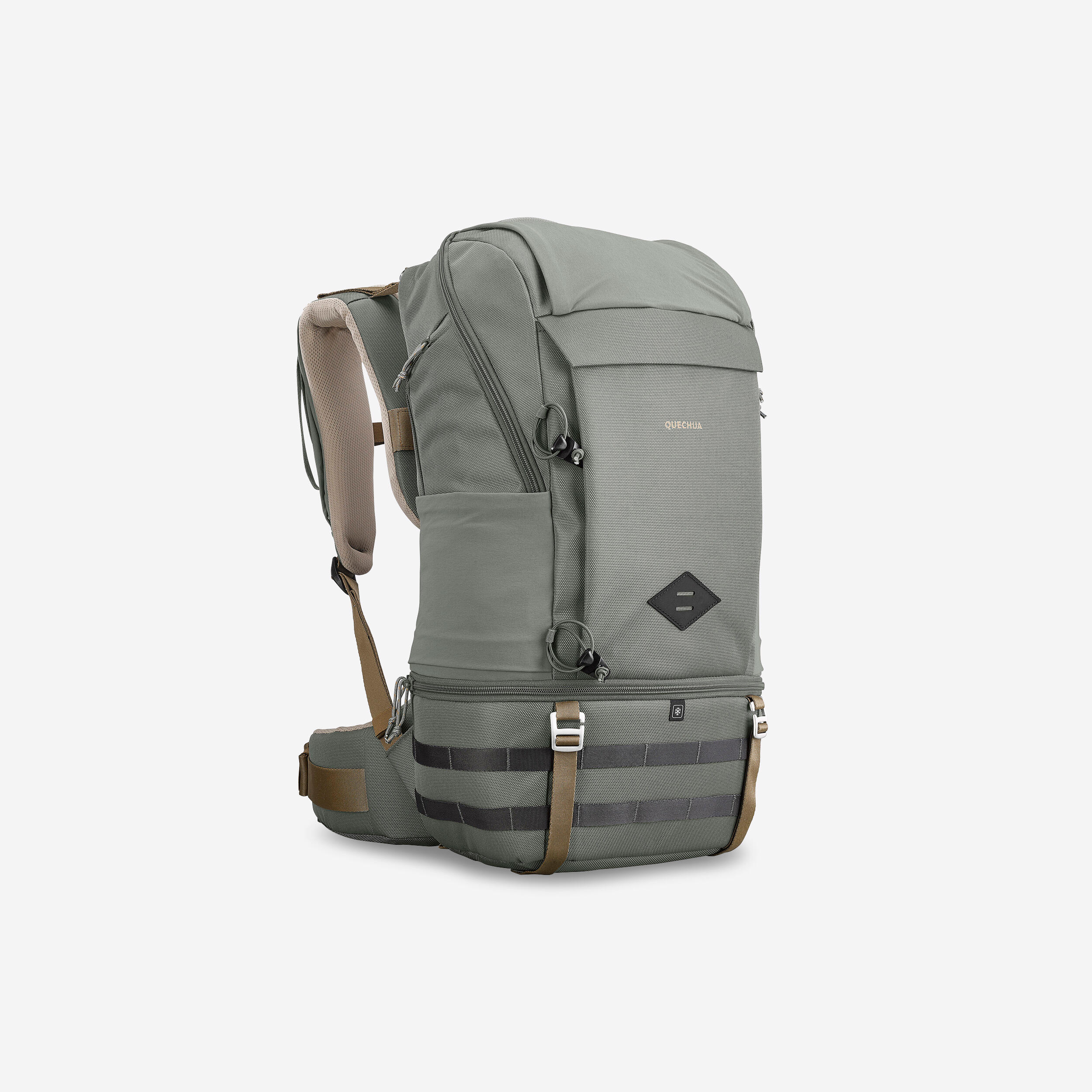 Wanderrucksack isolierend Komfort - Arpenaz 900 Ice 25 l grau