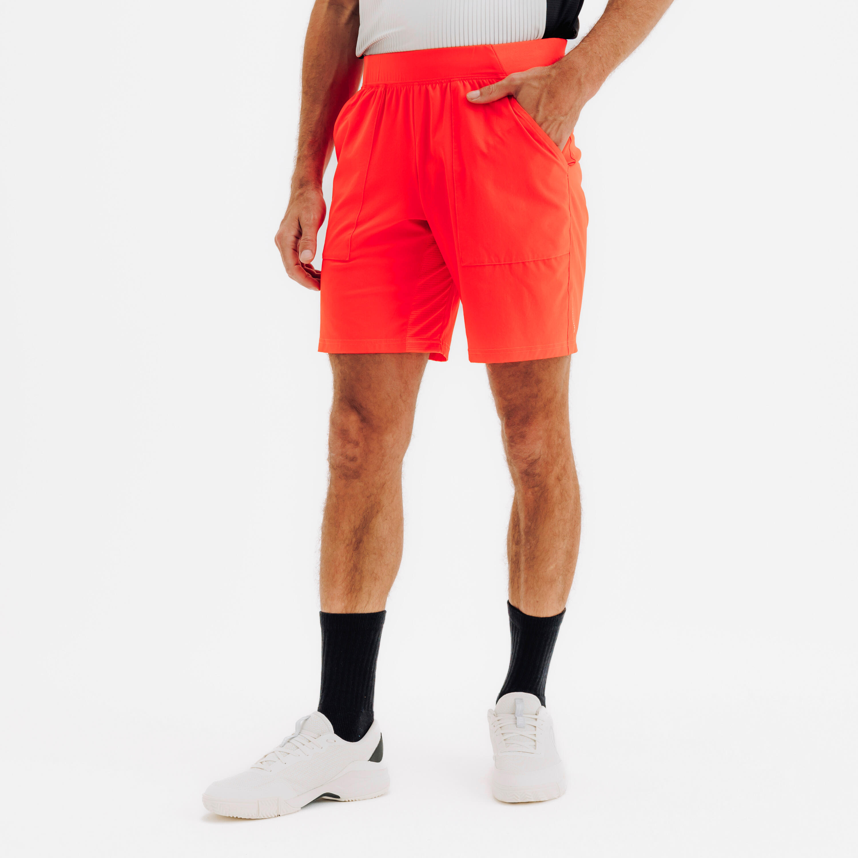 Herren Padelshorts - Dry atmungsaktiv orange