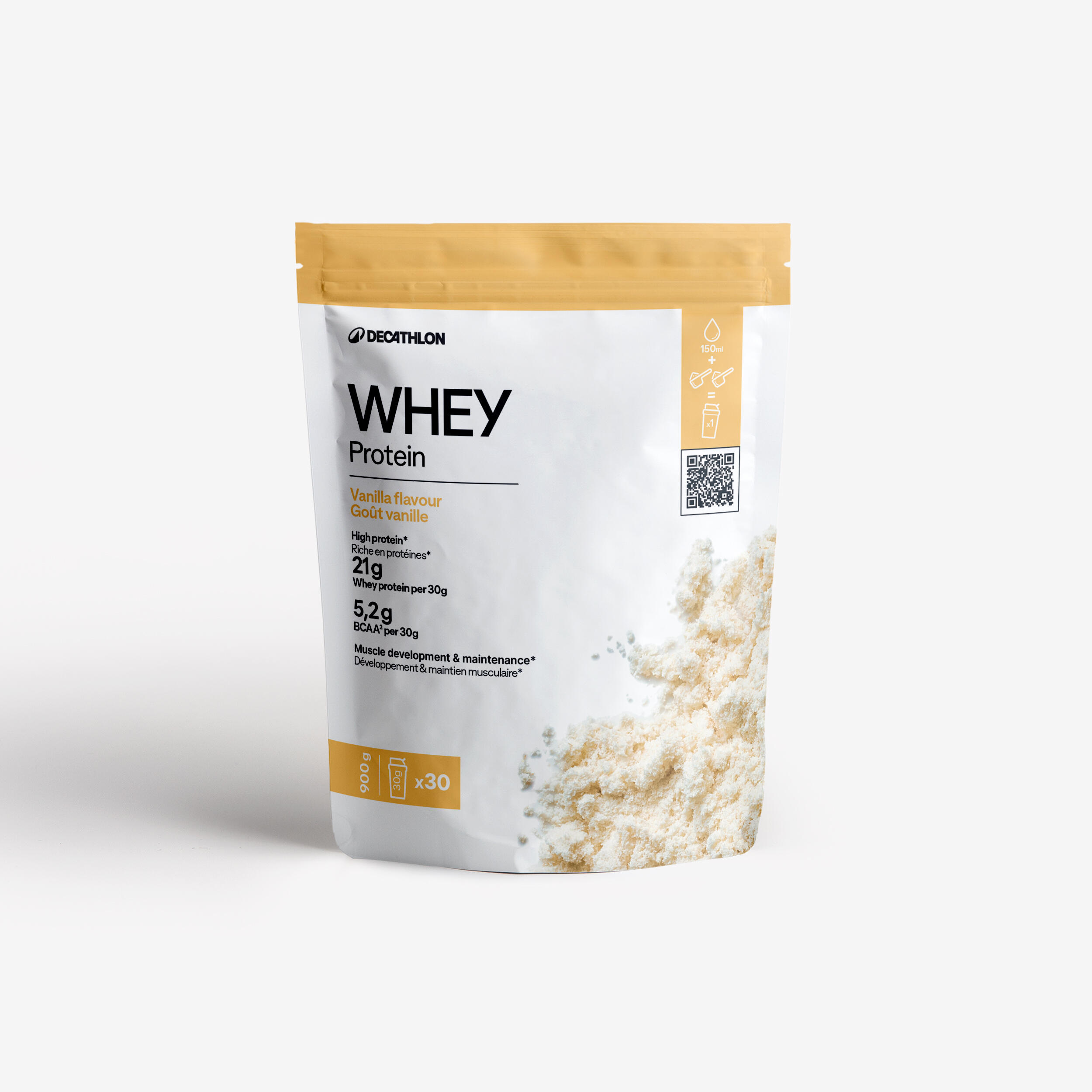 Whey Protein Getränkepulver Vanille 900 g