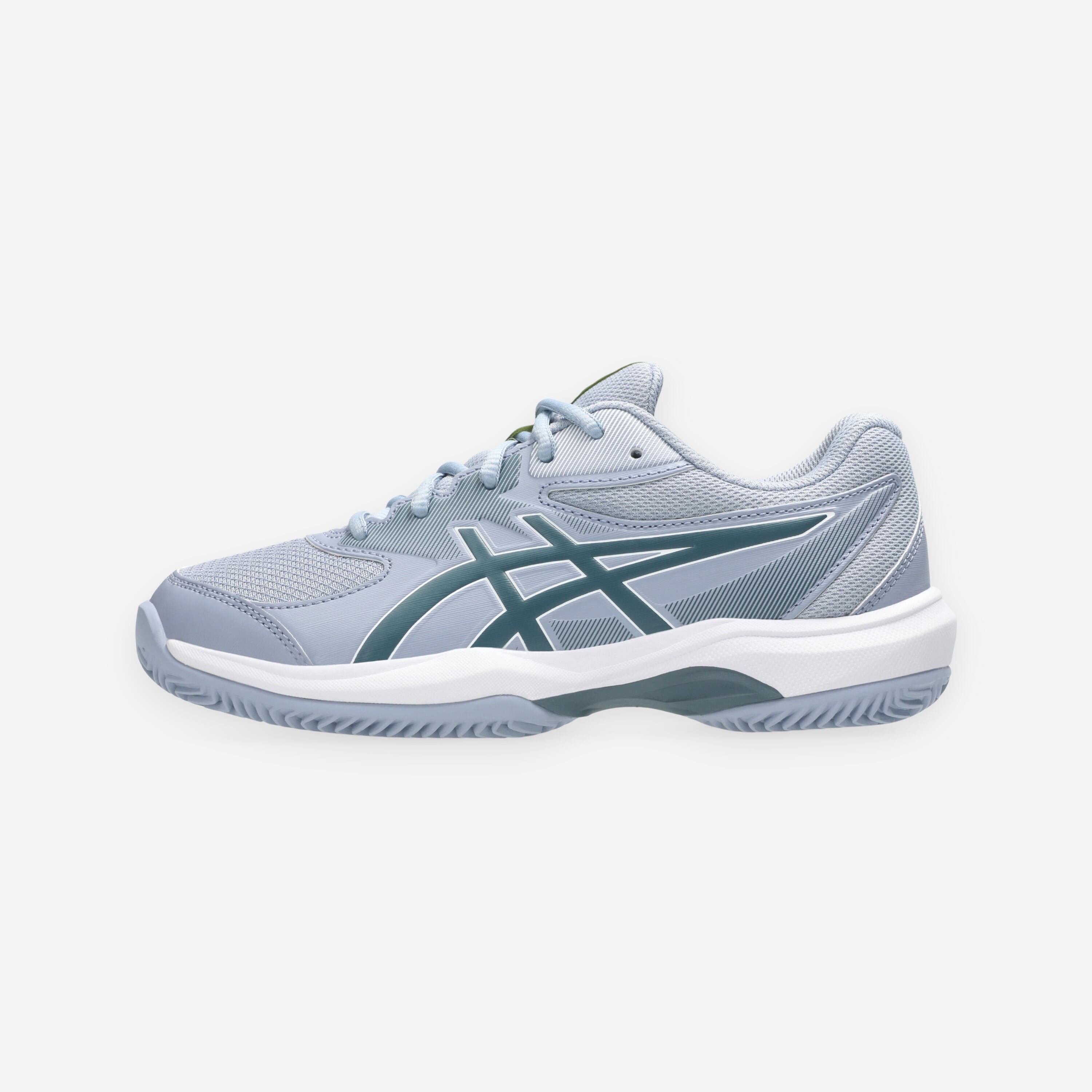 Kinder Tennisschuhe Sandplatz - Gel Game 10 GS grau