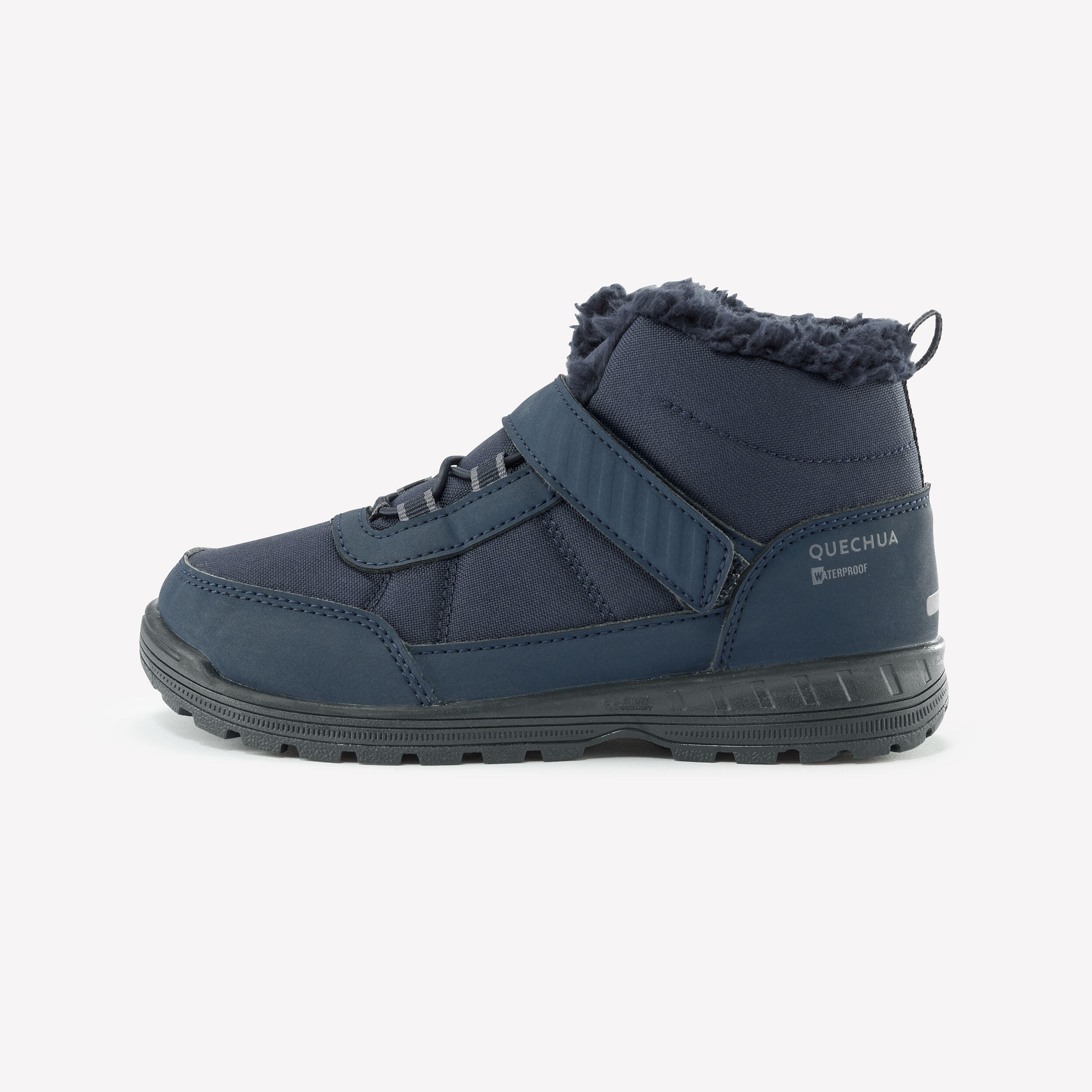 Winterschuhe Kinder Gr. 24–34 Klett warm wasserdicht Winterwandern - SH100